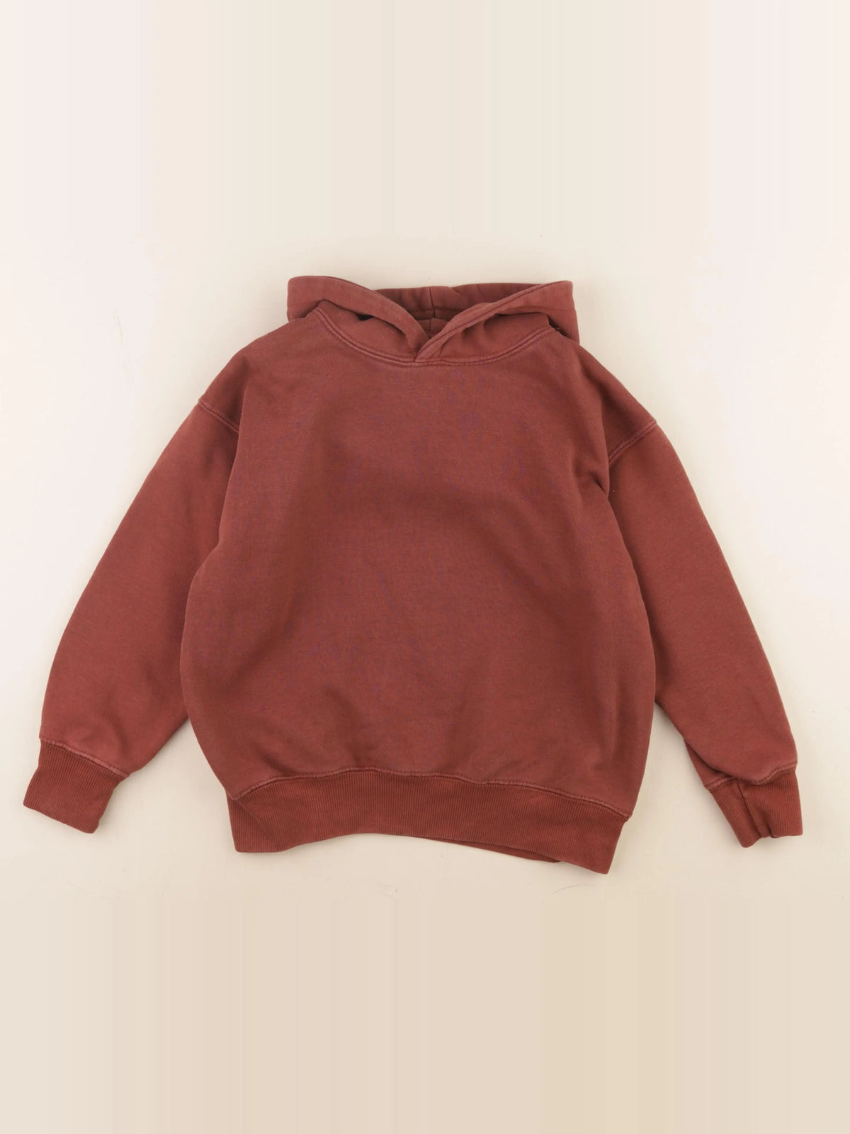 Zara - sweat marron - 6/7 ans