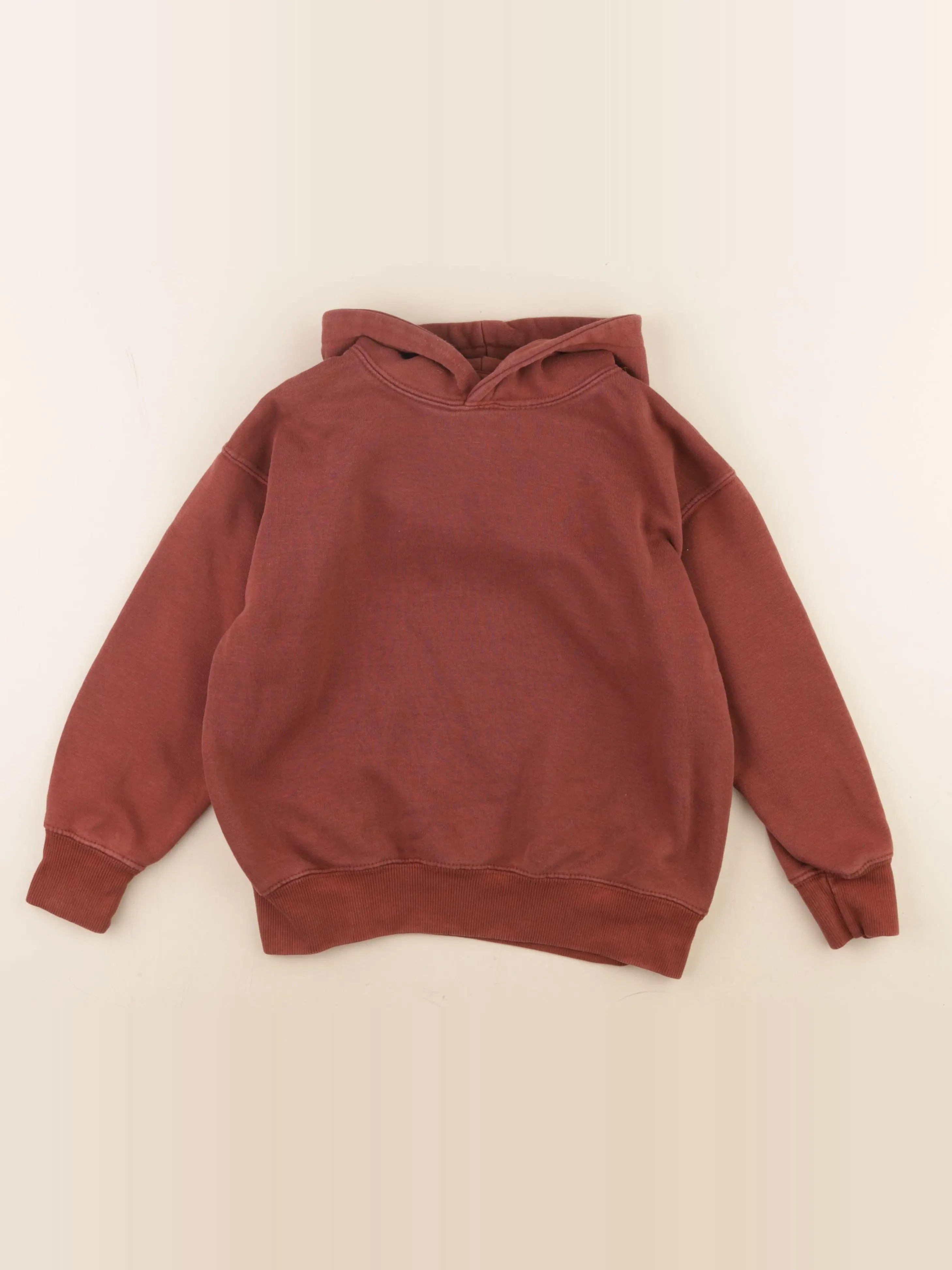 Zara - sweat marron - 6/7 ans
