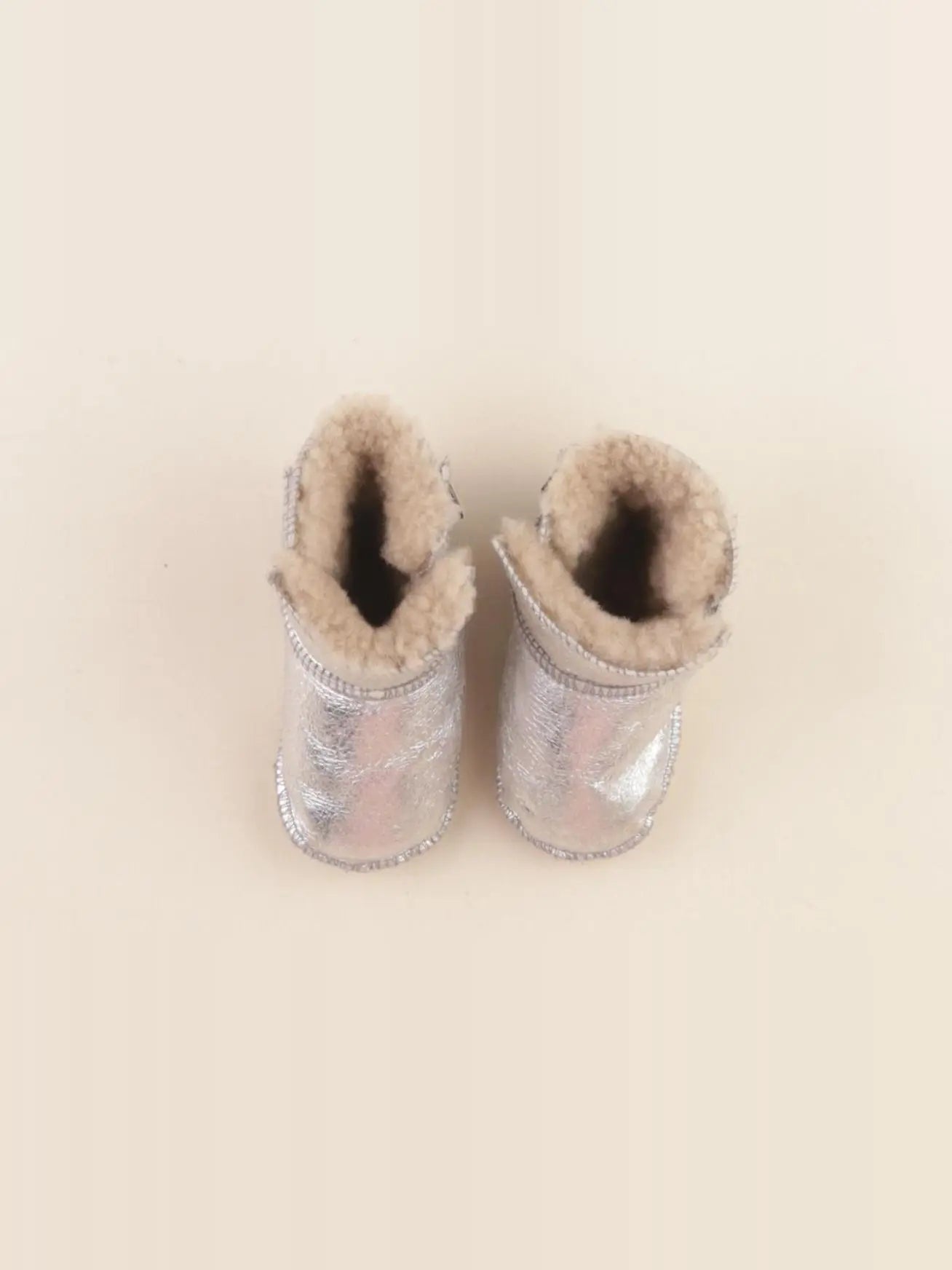 Sheperd - chaussons argent - pointure 20/21