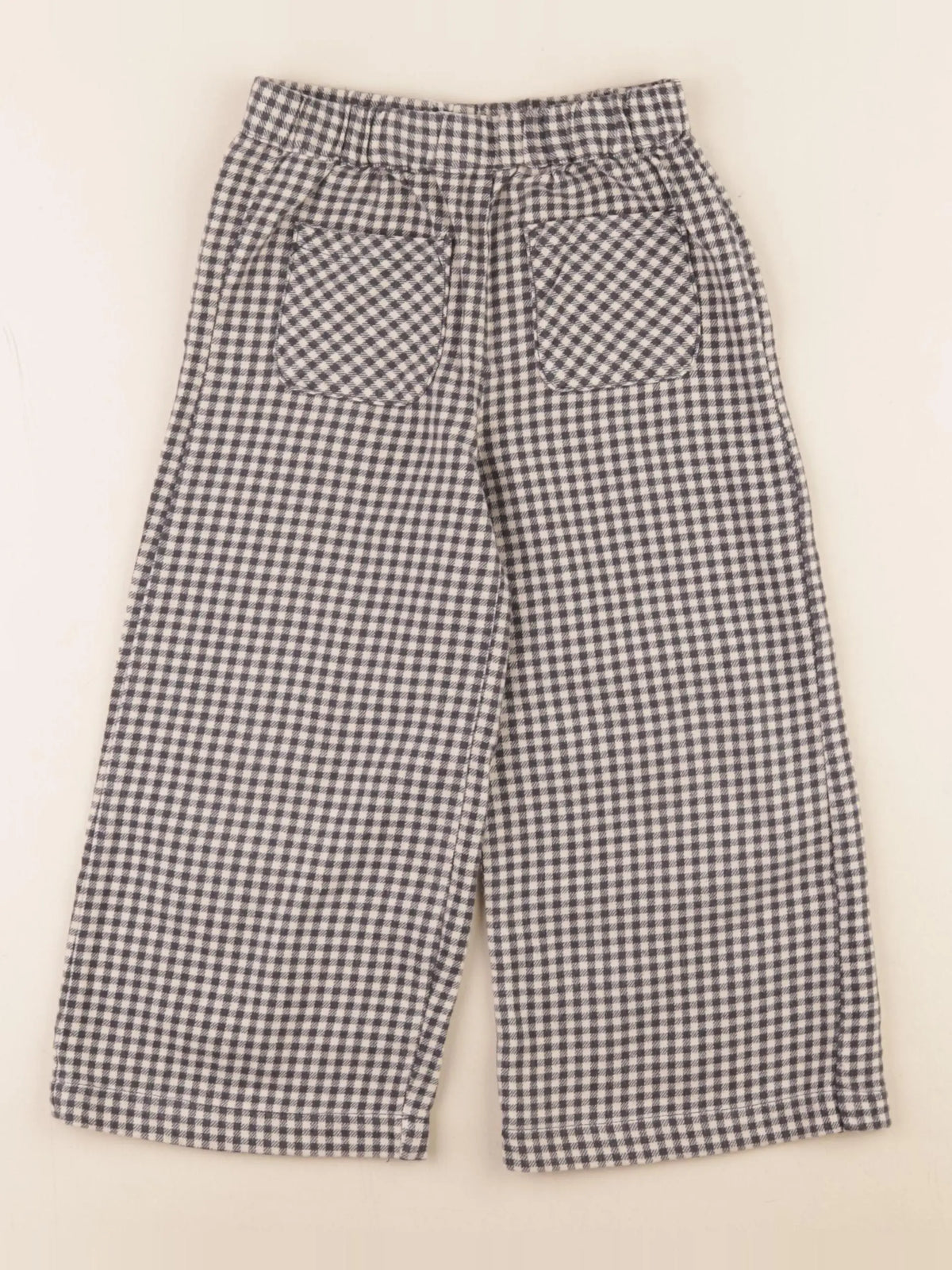 Vertbaudet - pantalon beige, noir - 4 ans