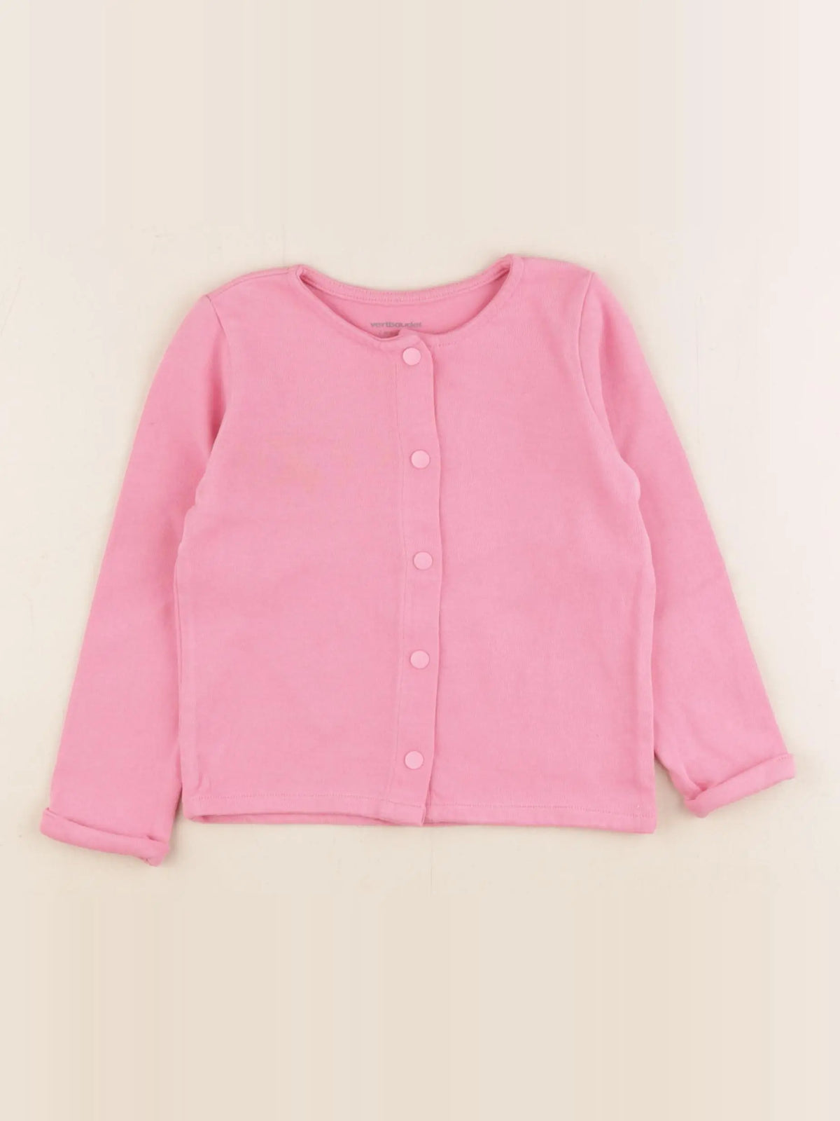 Vertbaudet - tee-shirt rose - 2 ans