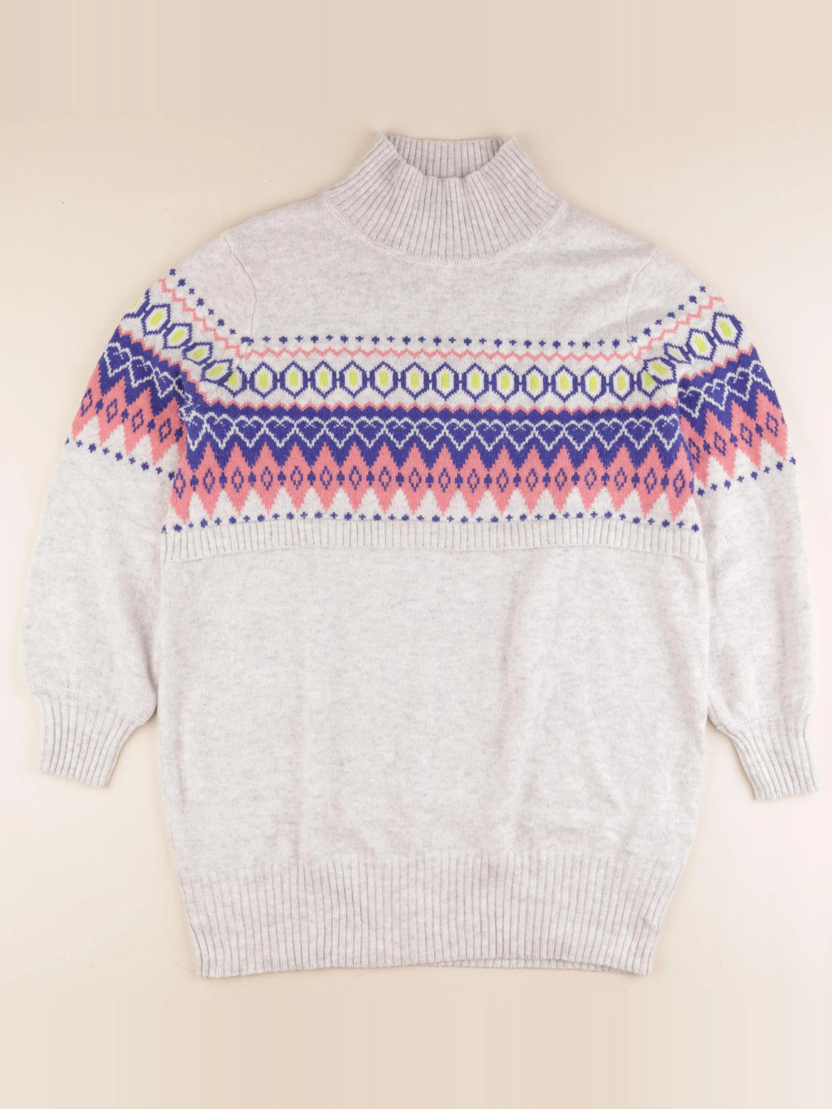 Seraphine - pull allaitement gris - 40 à 42