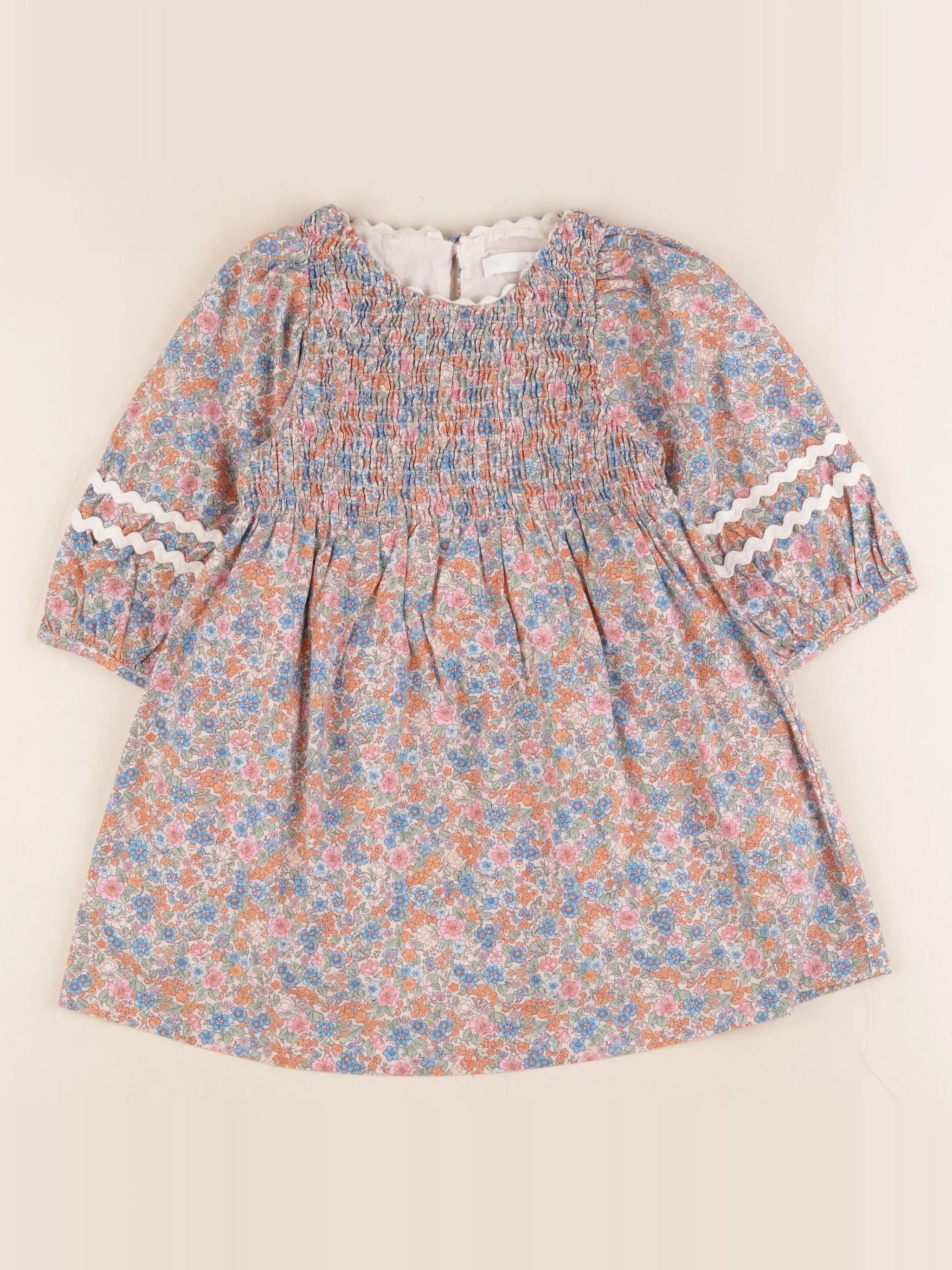 Zara - robe multicolore - 2 ans