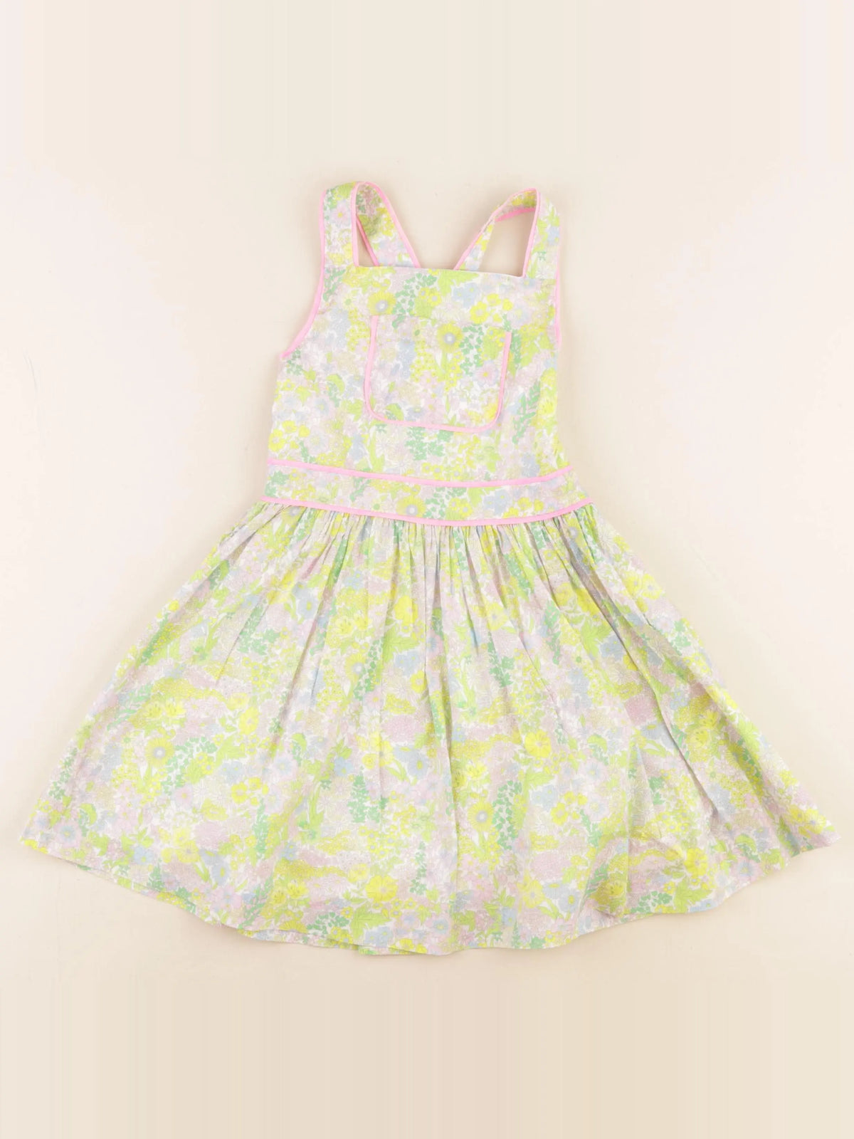 Jacadi - robe liberty multicolore - 3 ans