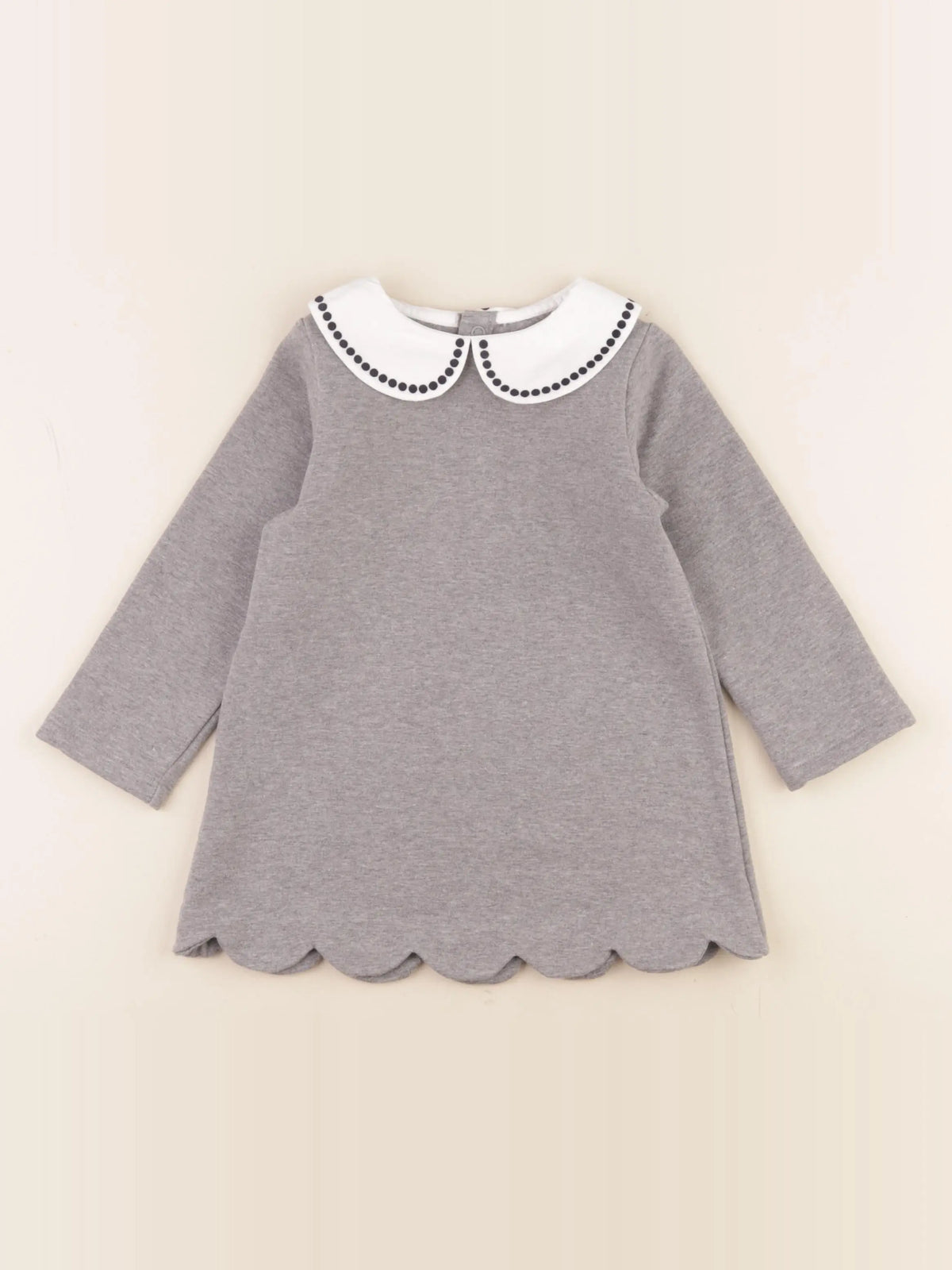 Jacadi - robe gris - 24 mois