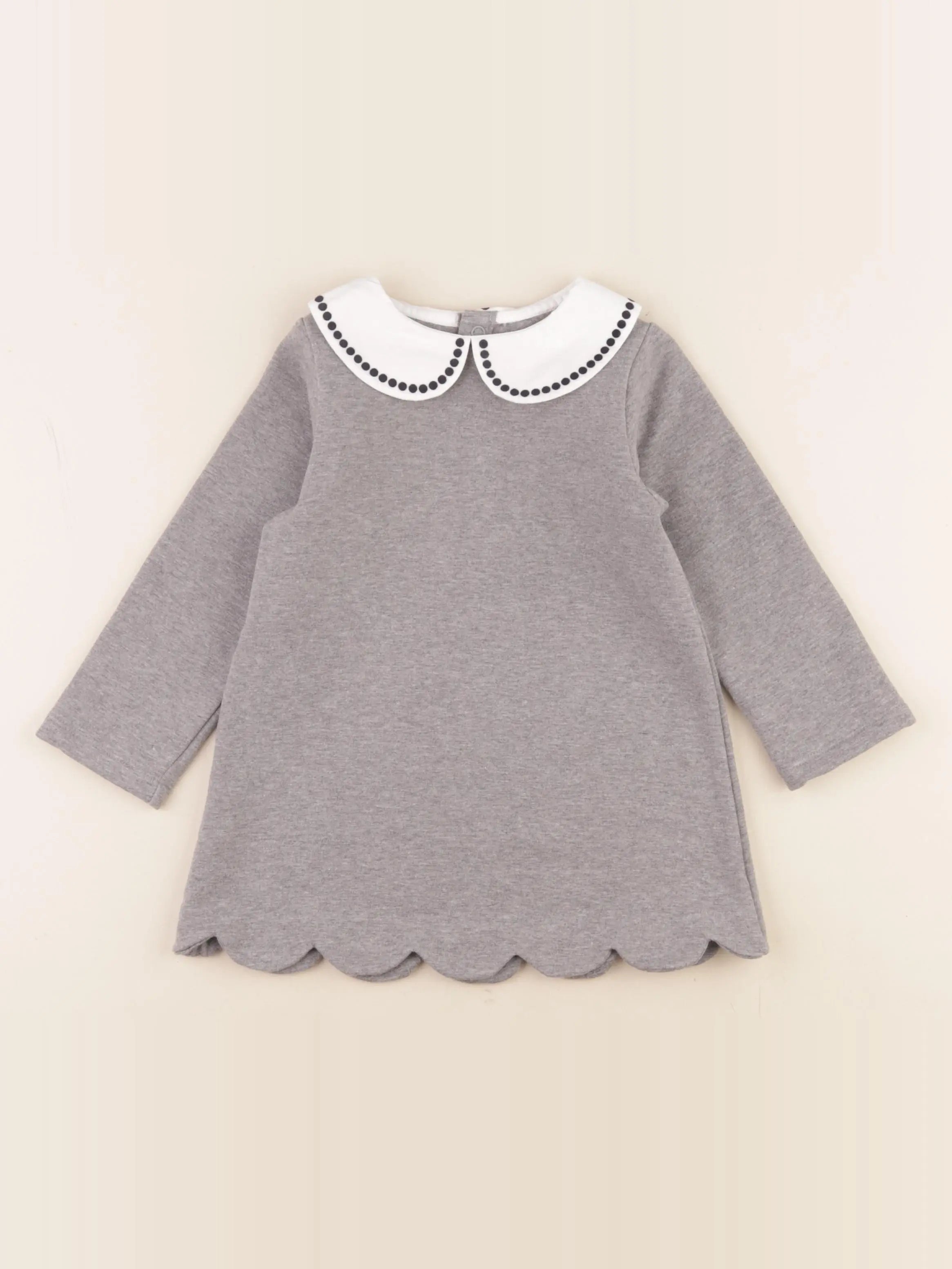 Jacadi - robe gris - 24 mois