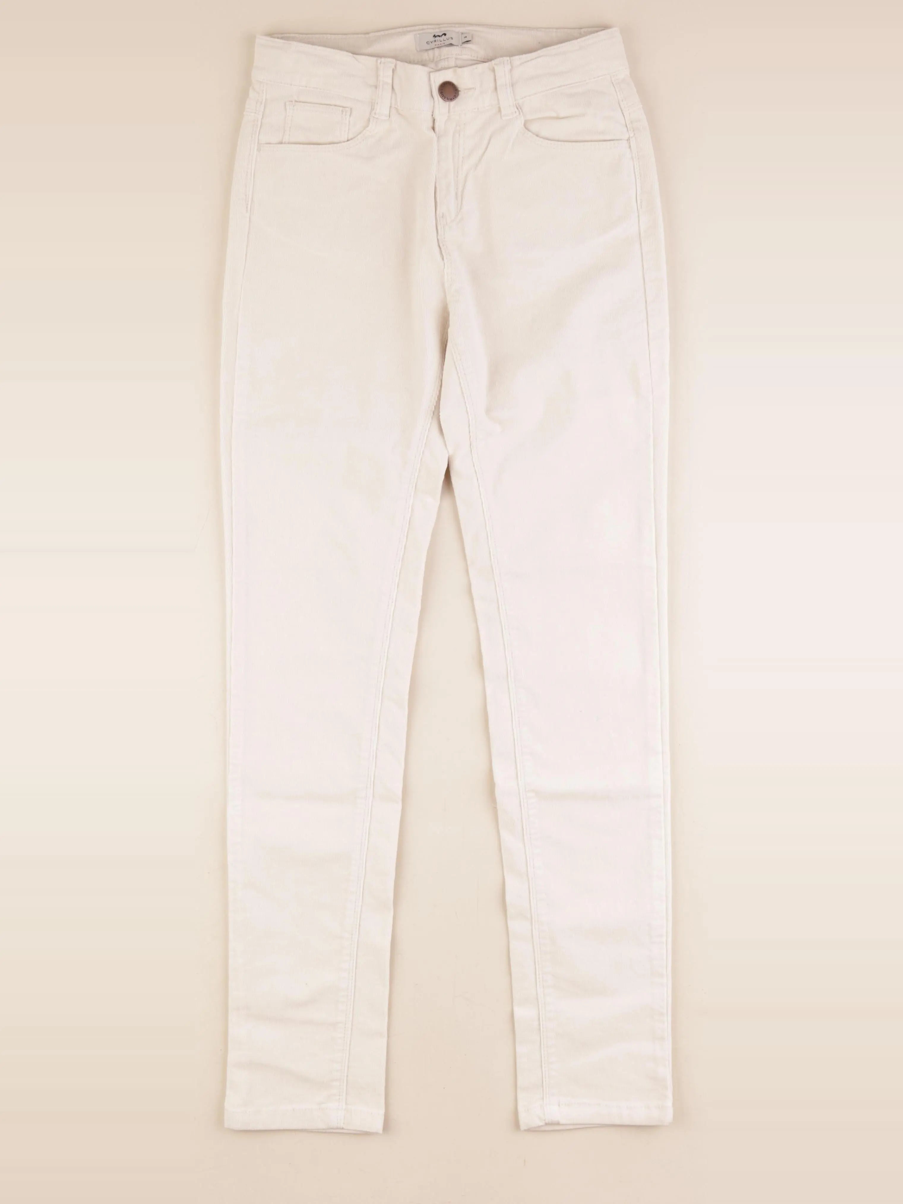 Cyrillus - pantalon beige - 14 ans