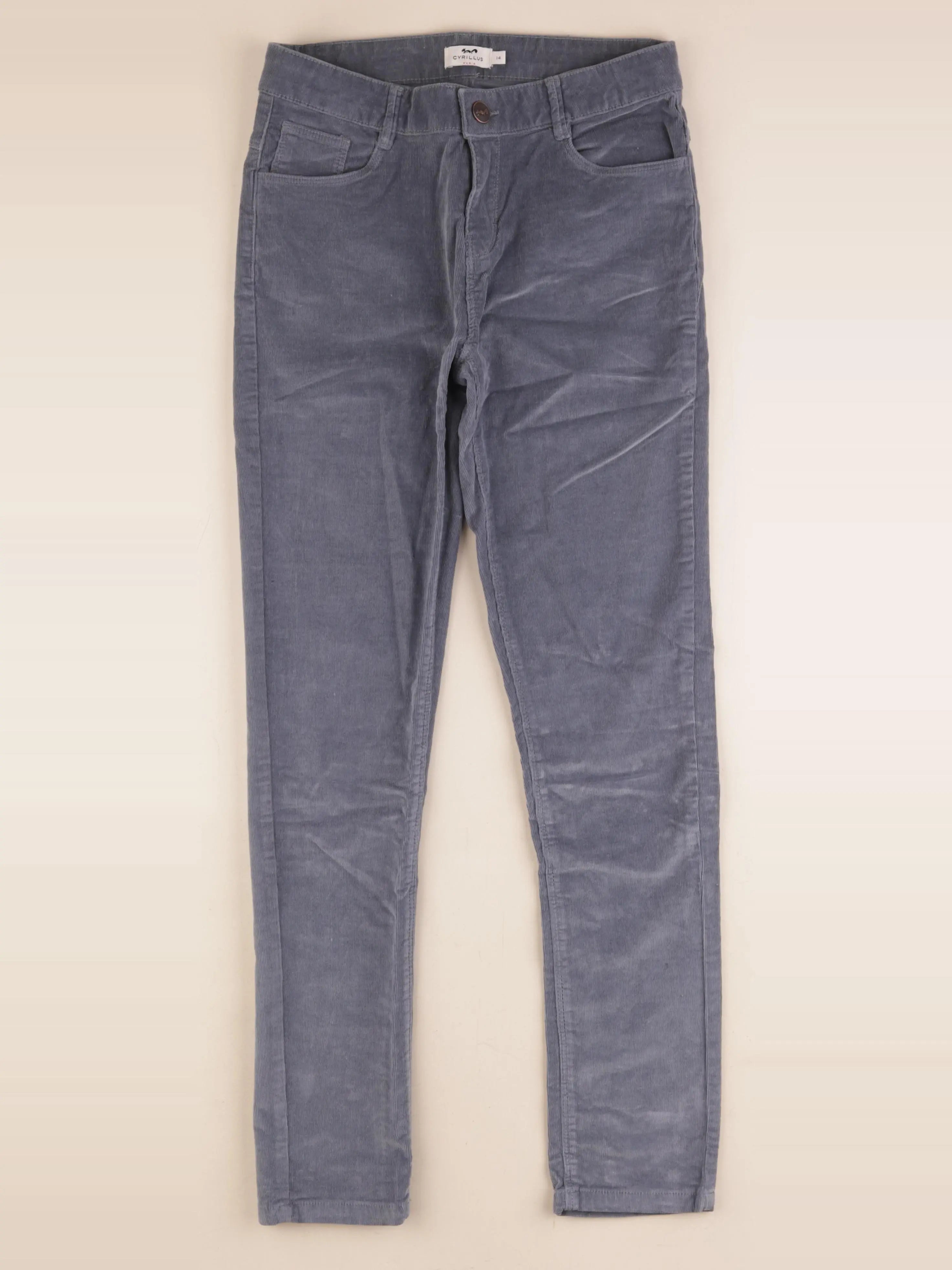 Cyrillus - pantalon gris - 14 ans