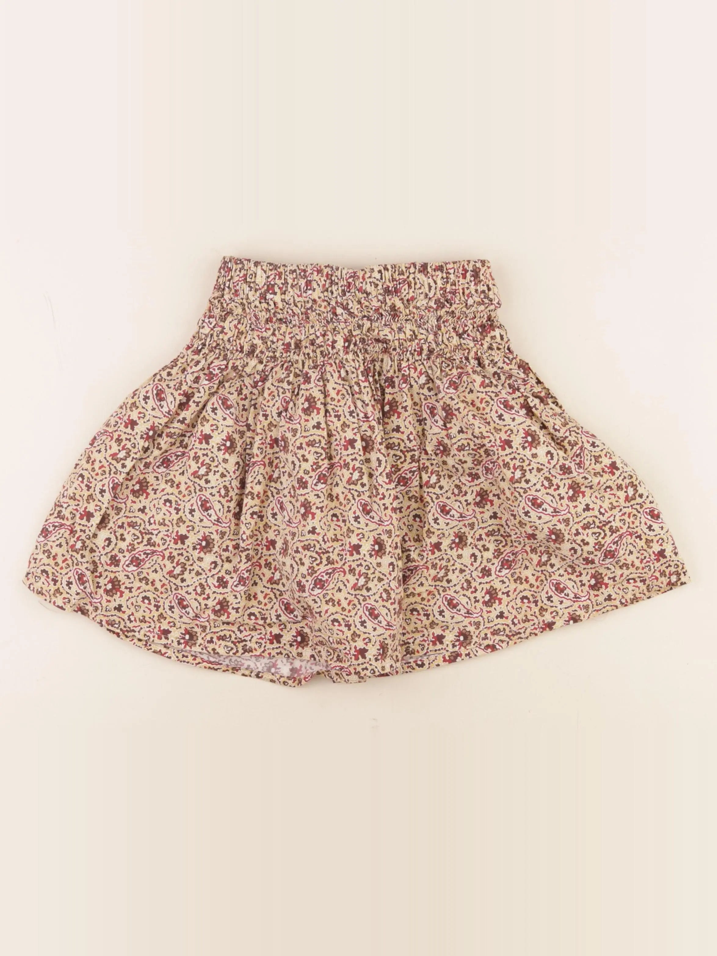 Zara - jupe beige - 7 ans