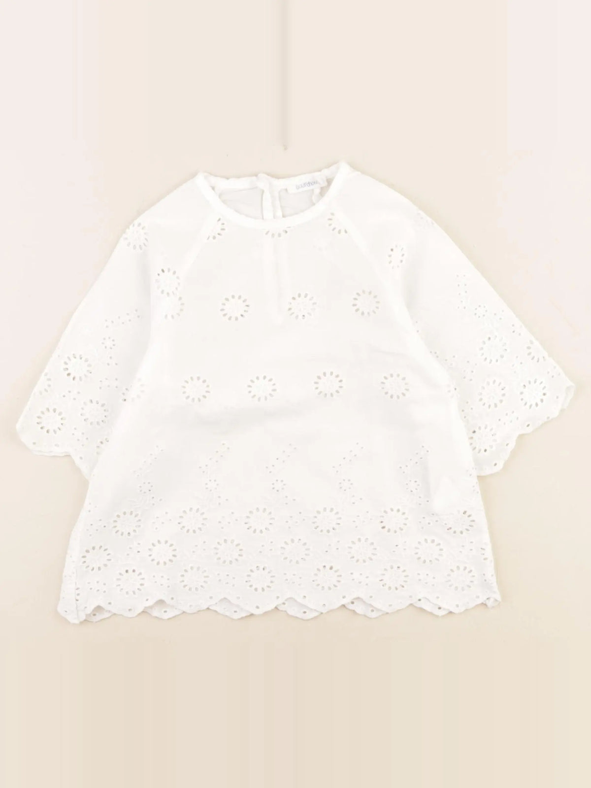 Boutchou - robe blanc - 12 mois