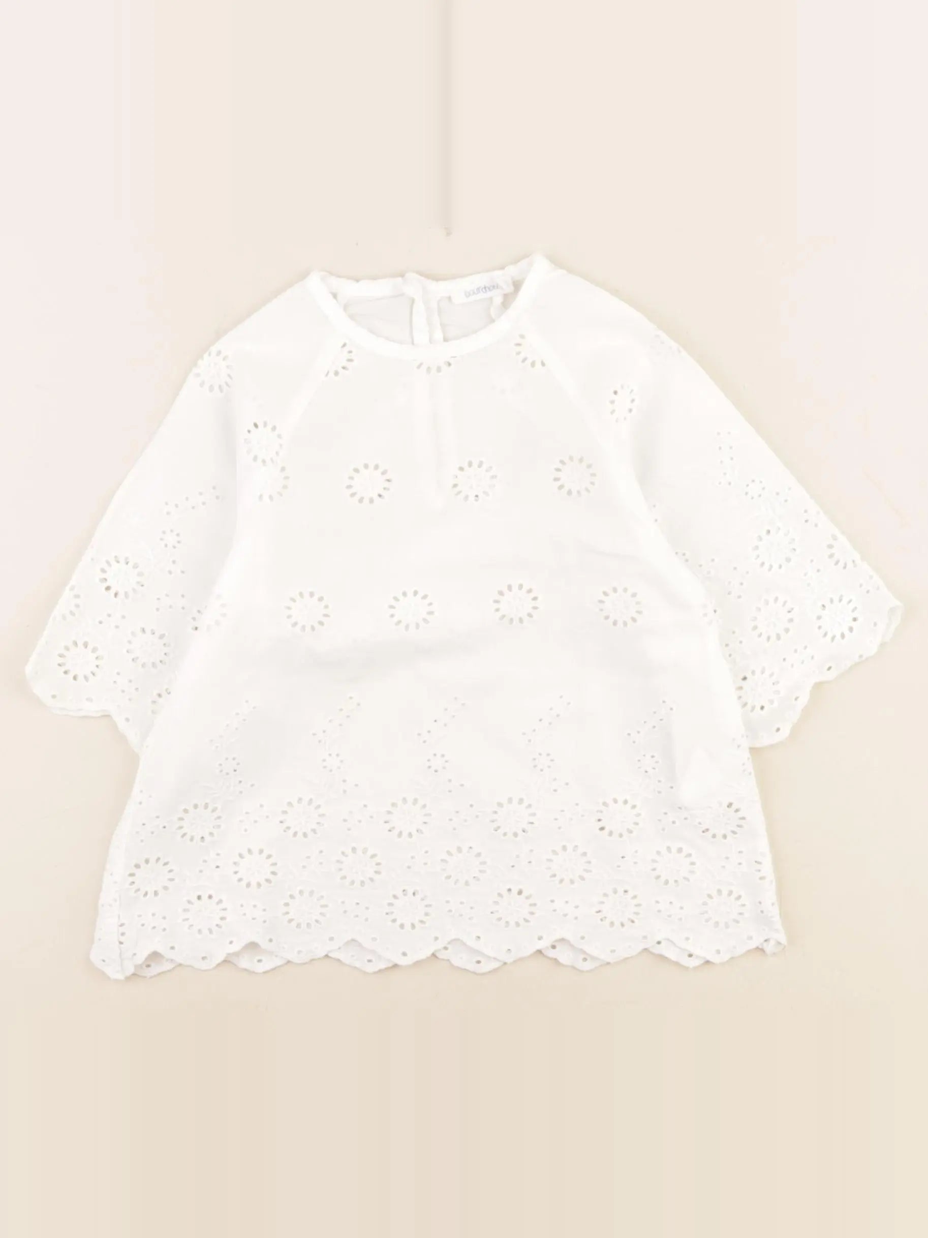 Boutchou - robe blanc - 12 mois