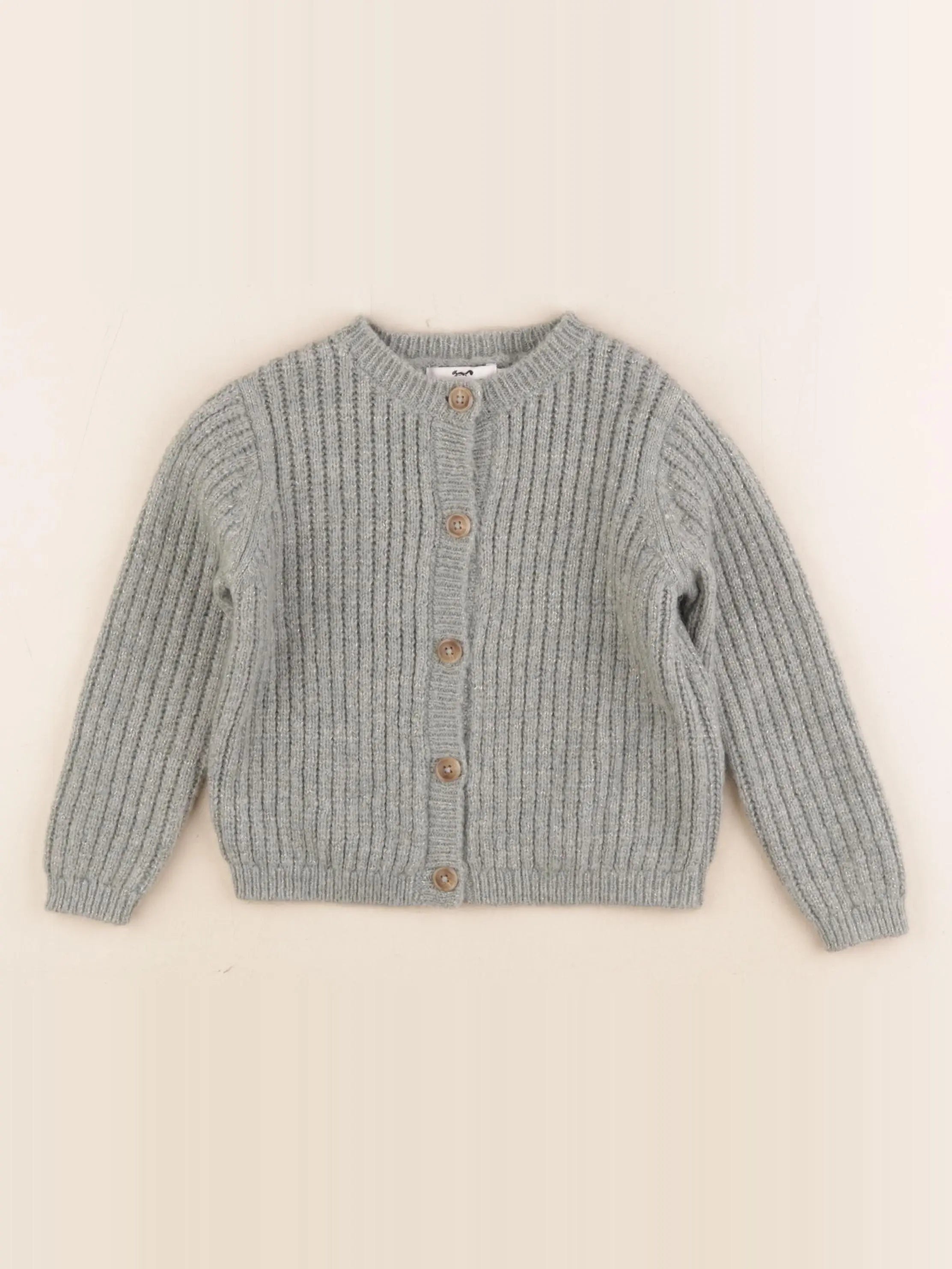 Cyrillus - gilet vert - 4 ans
