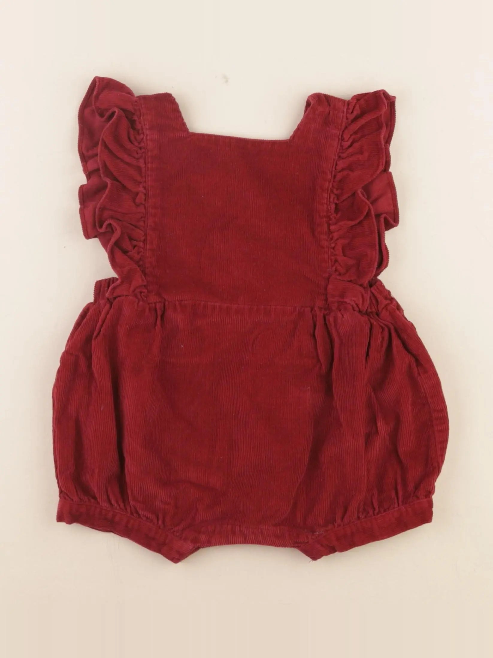 Bobine - combinaison rouge - 12 mois