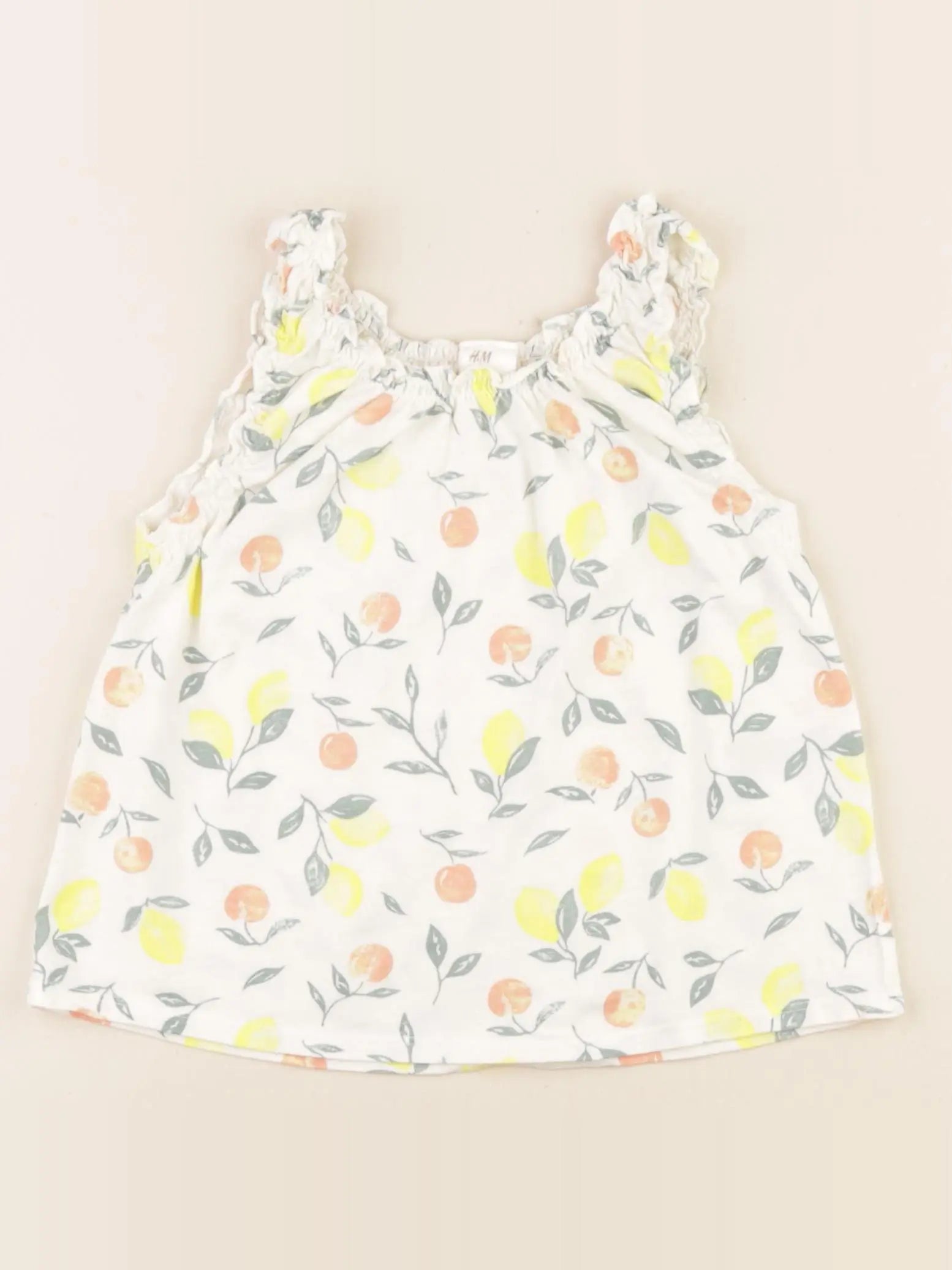 H&M - débardeur multicolore - 9/12 mois