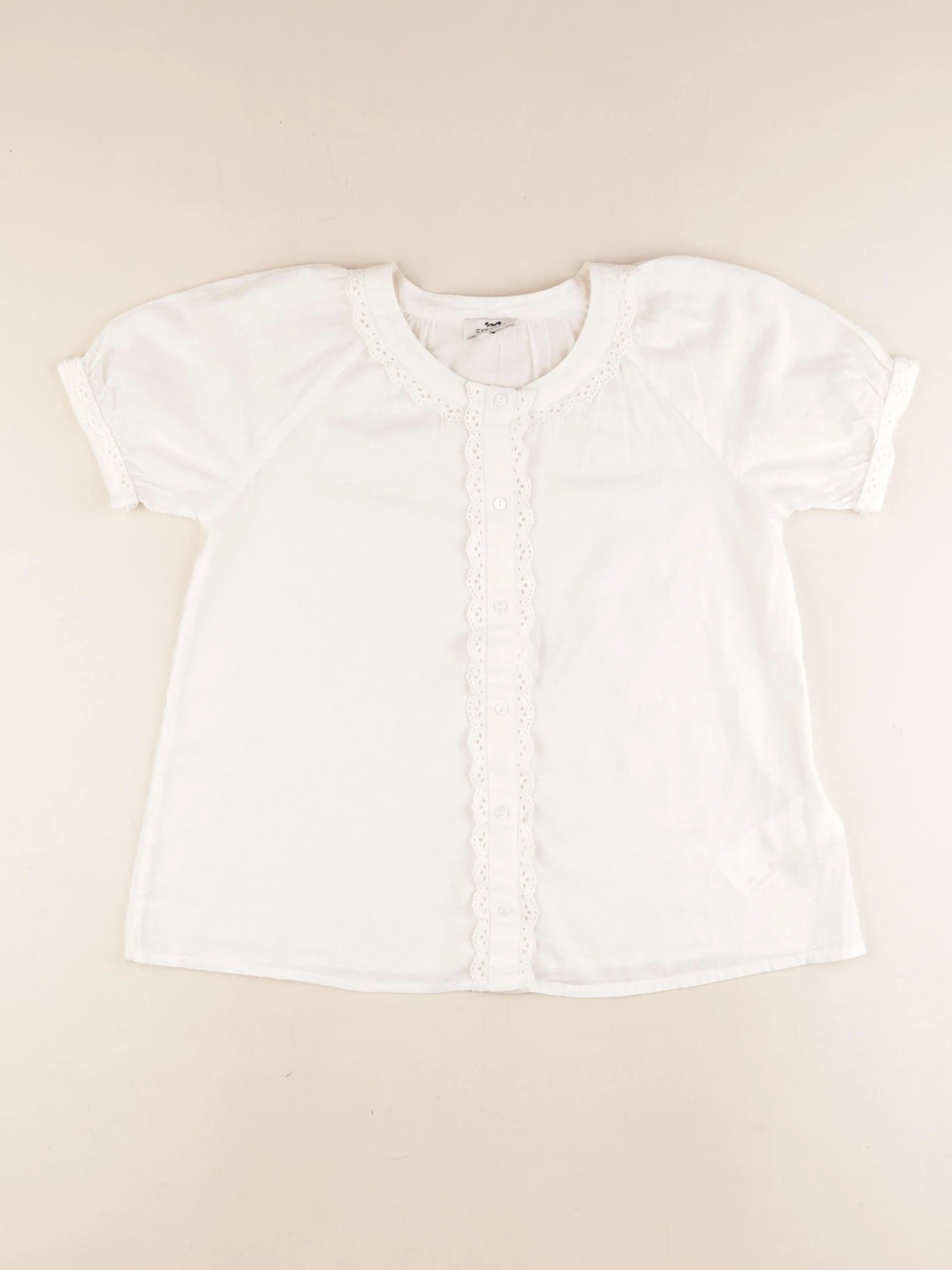 Cyrillus - blouse blanc - 14 ans