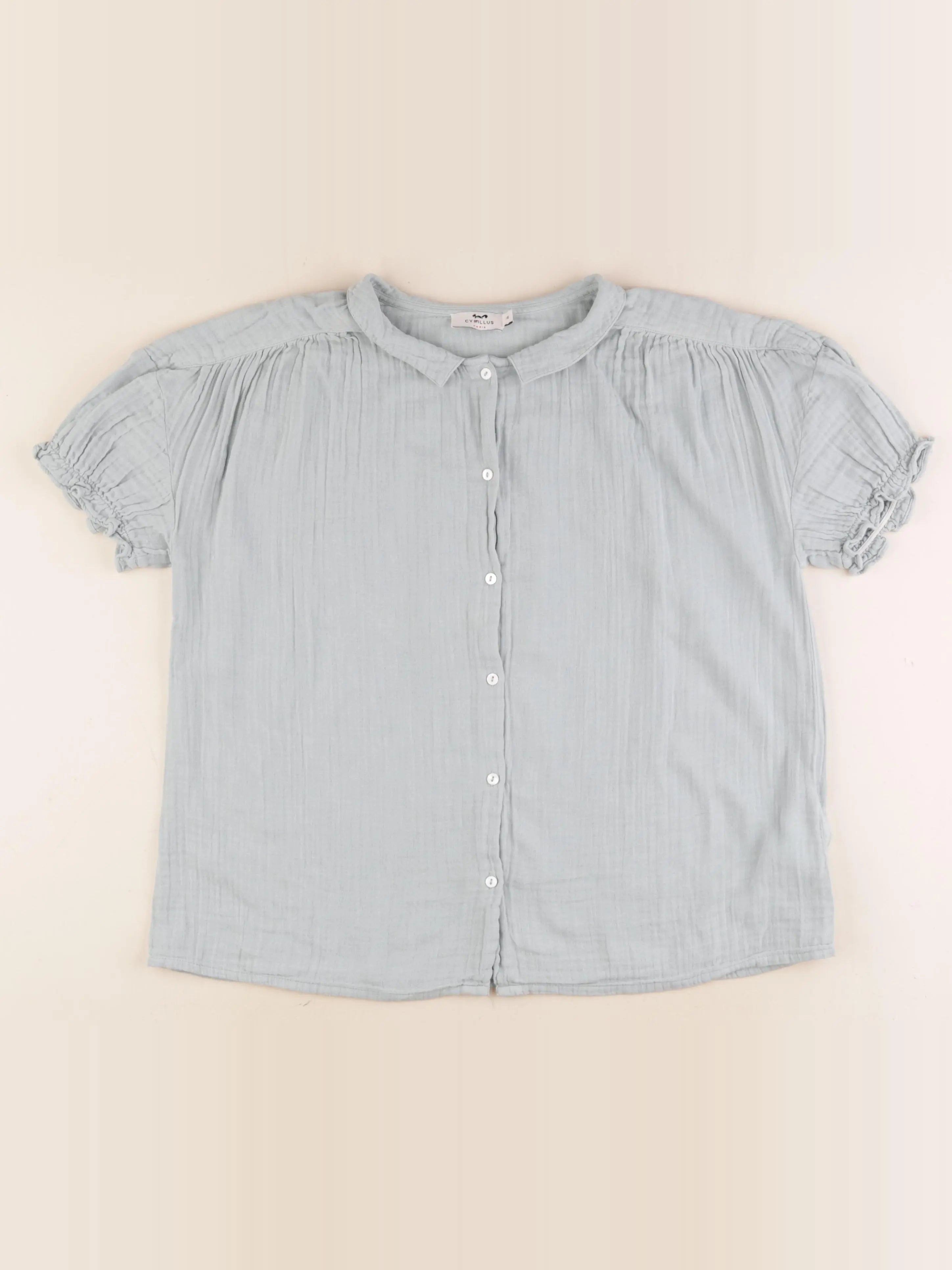 Cyrillus - blouse vert - 16 ans