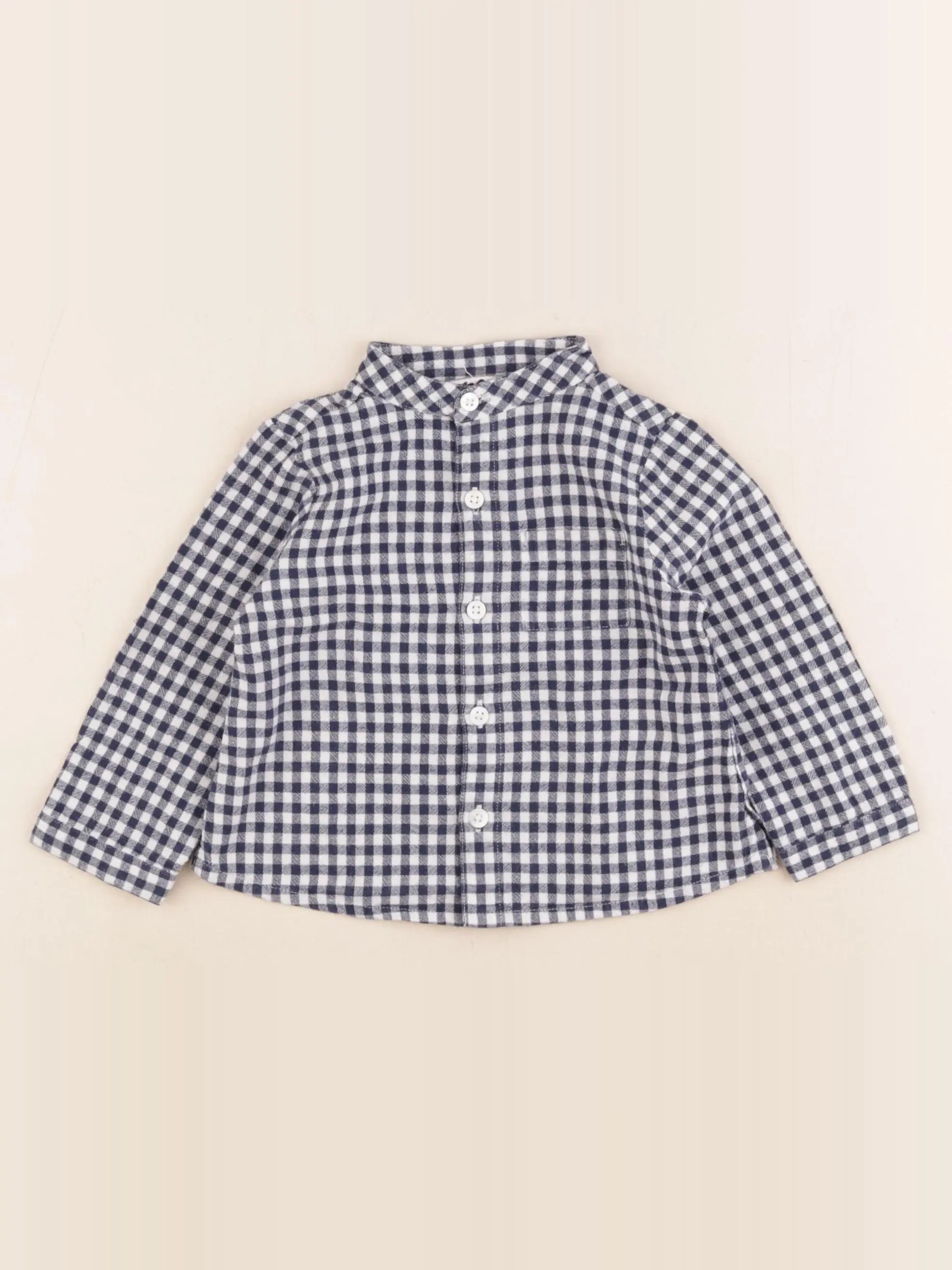 Cyrillus - chemise bleu - 18 mois