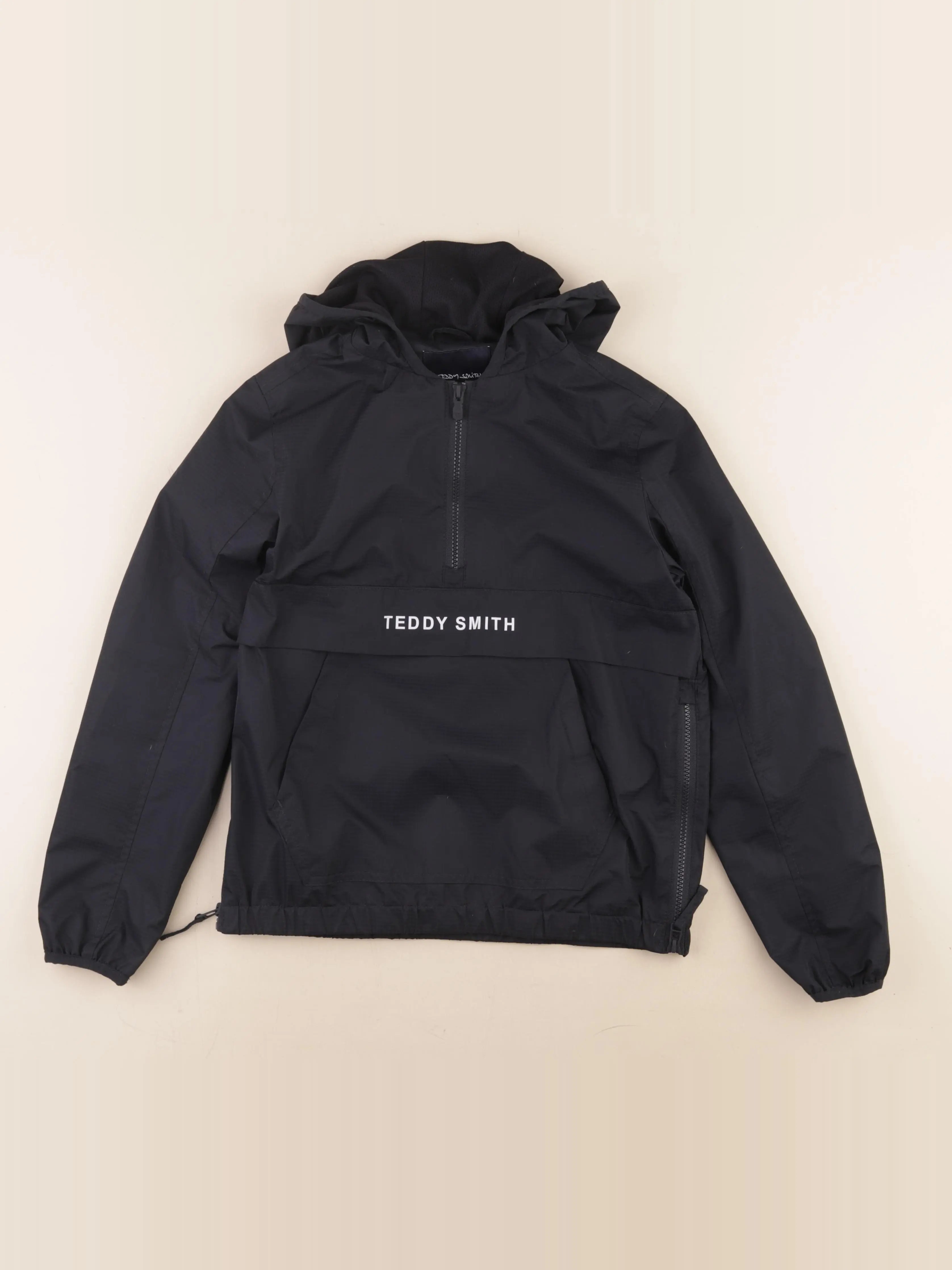 Teddy Smith - coupe-vent noir - 12 ans