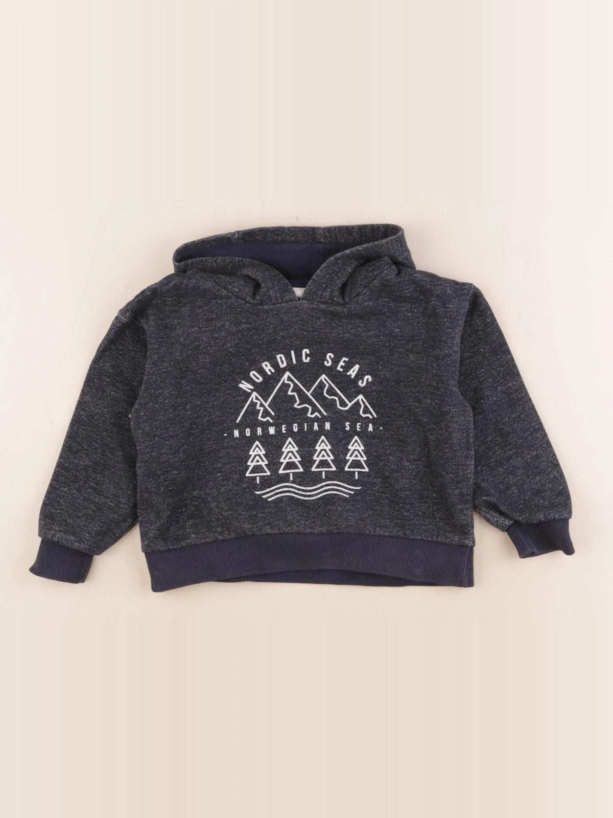 Vertbaudet - sweat bleu - 3 ans