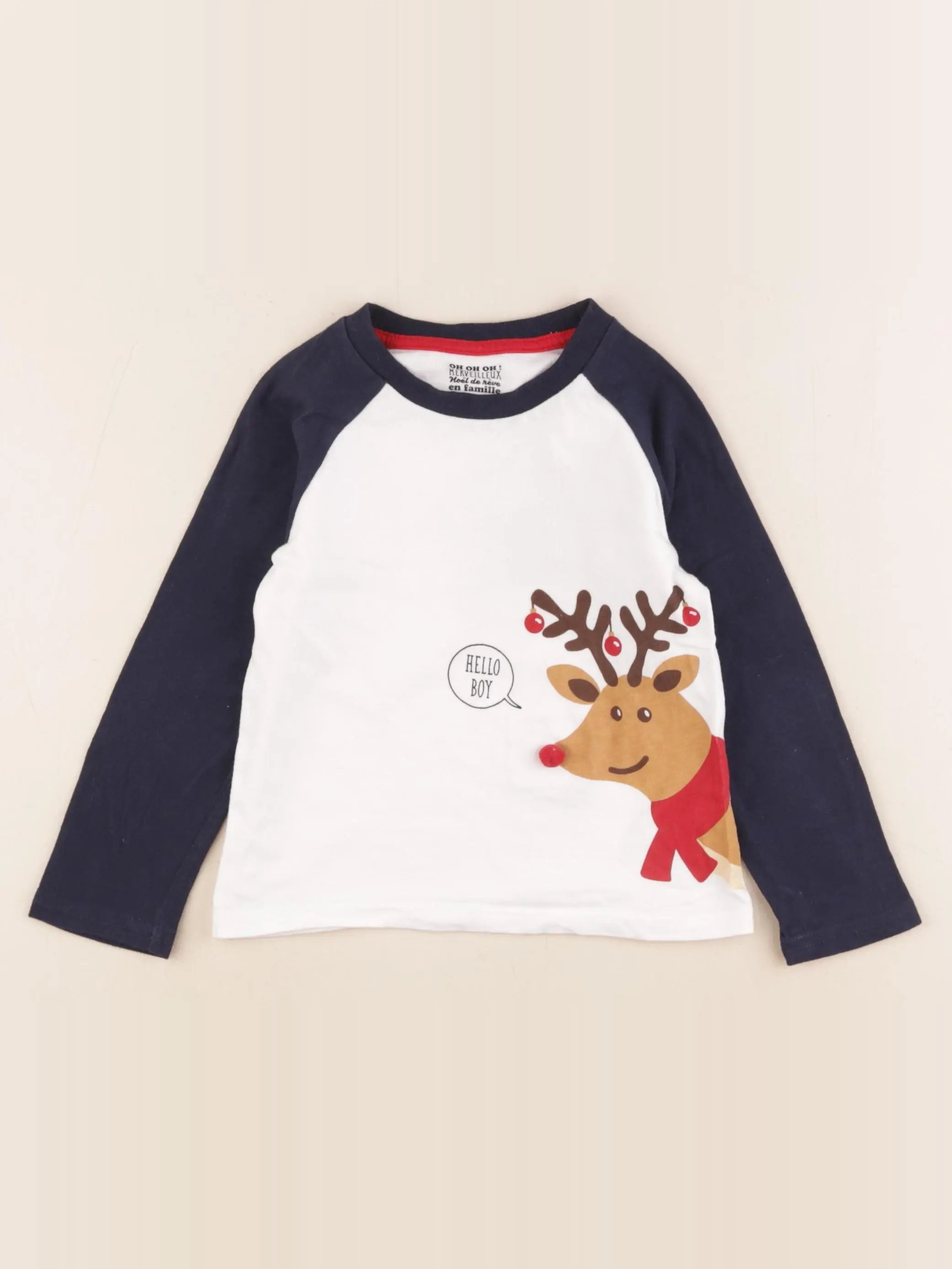 Vertbaudet - tee-shirt bleu - 3 ans