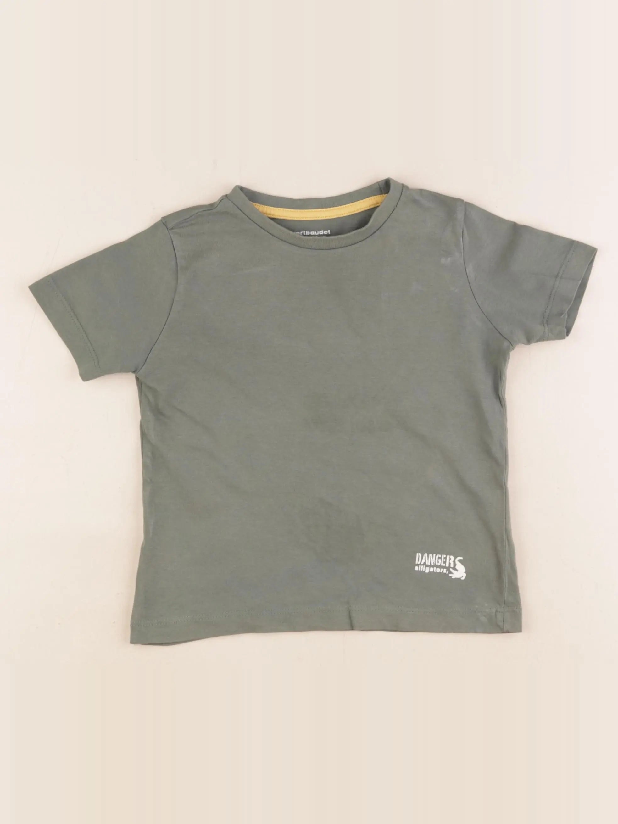 Vertbaudet - tee-shirt vert - 3 ans