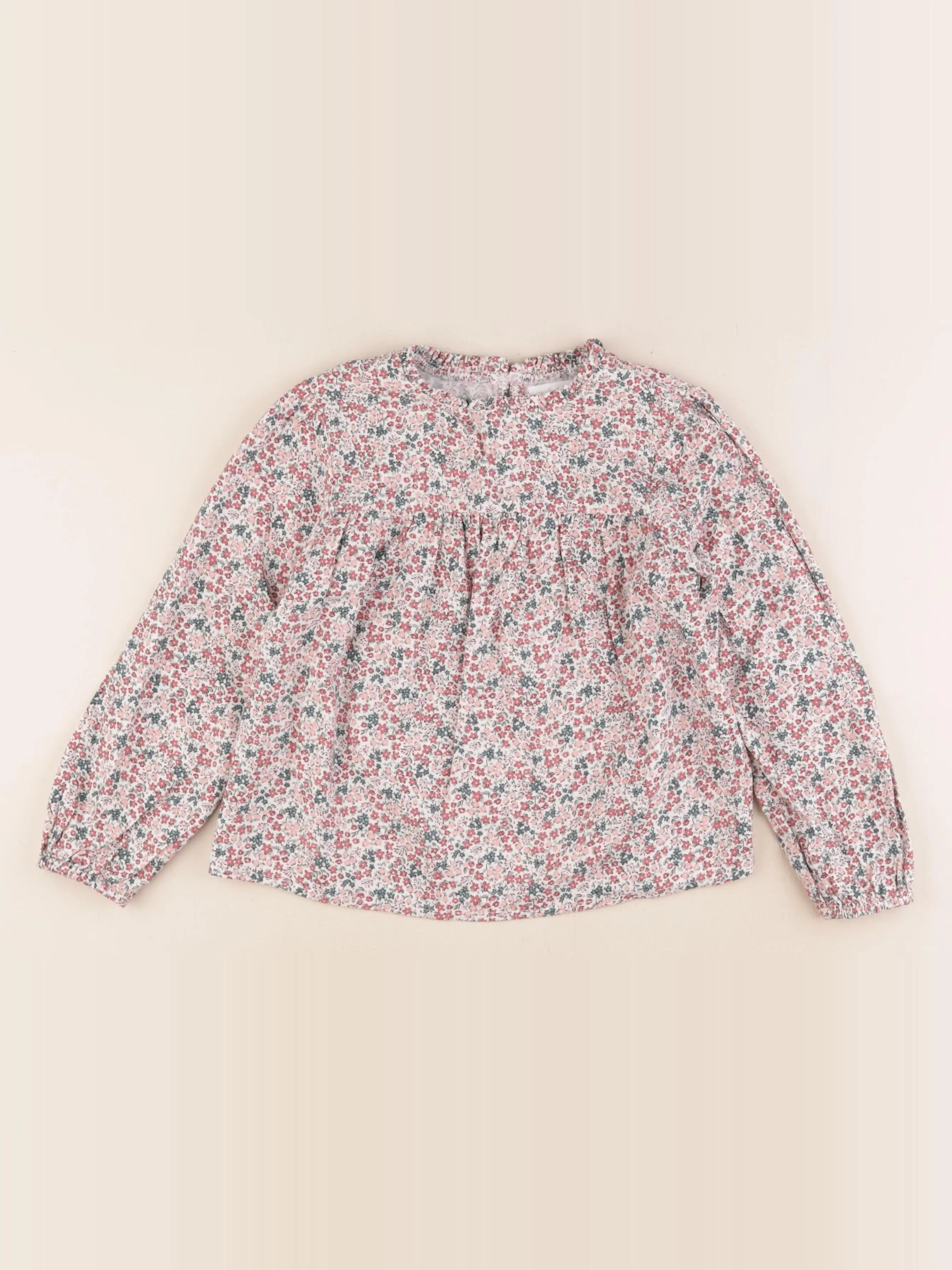 Vertbaudet - blouse multicolore - 7 ans