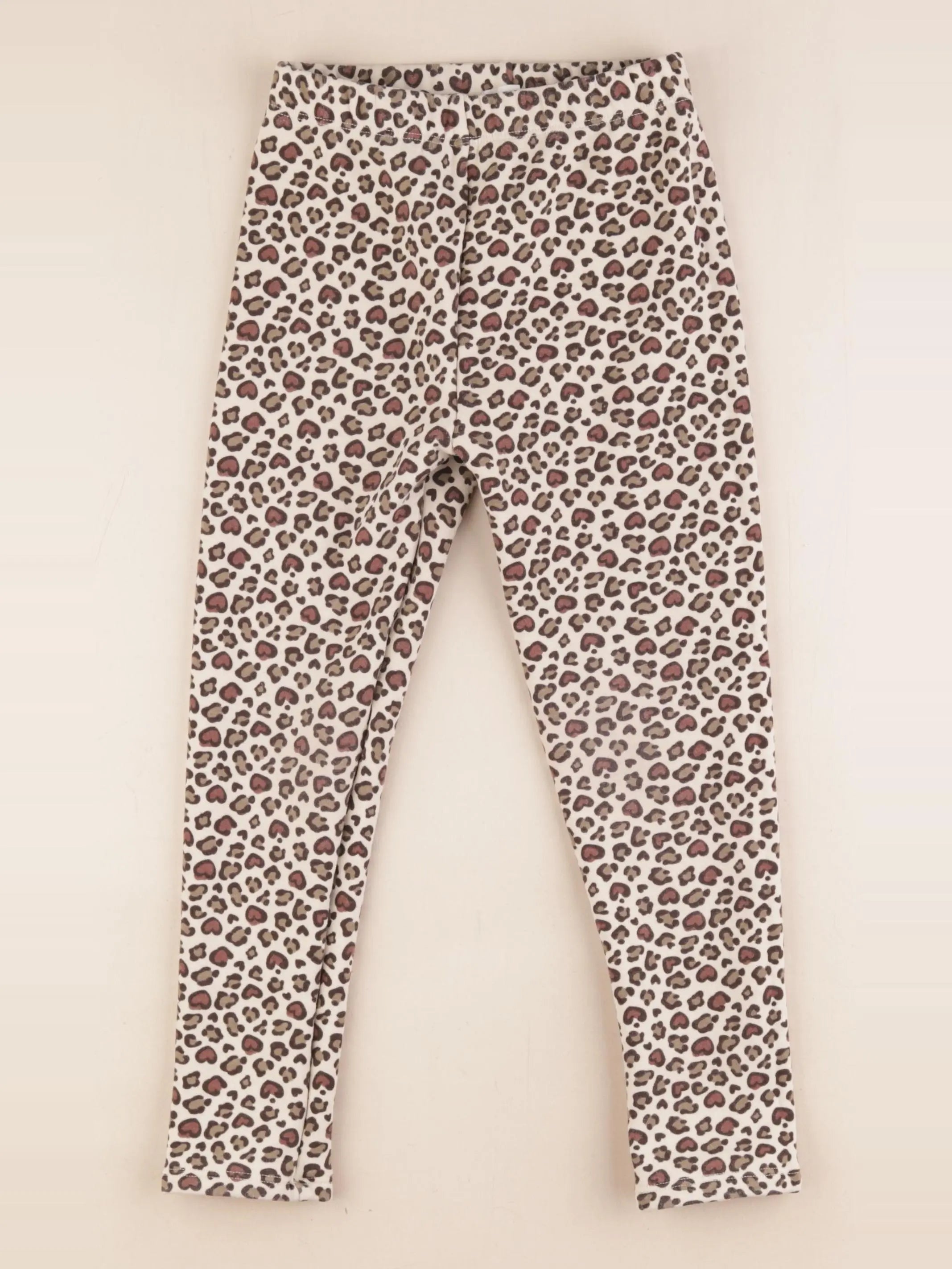 Vertbaudet - legging marron - 7 ans