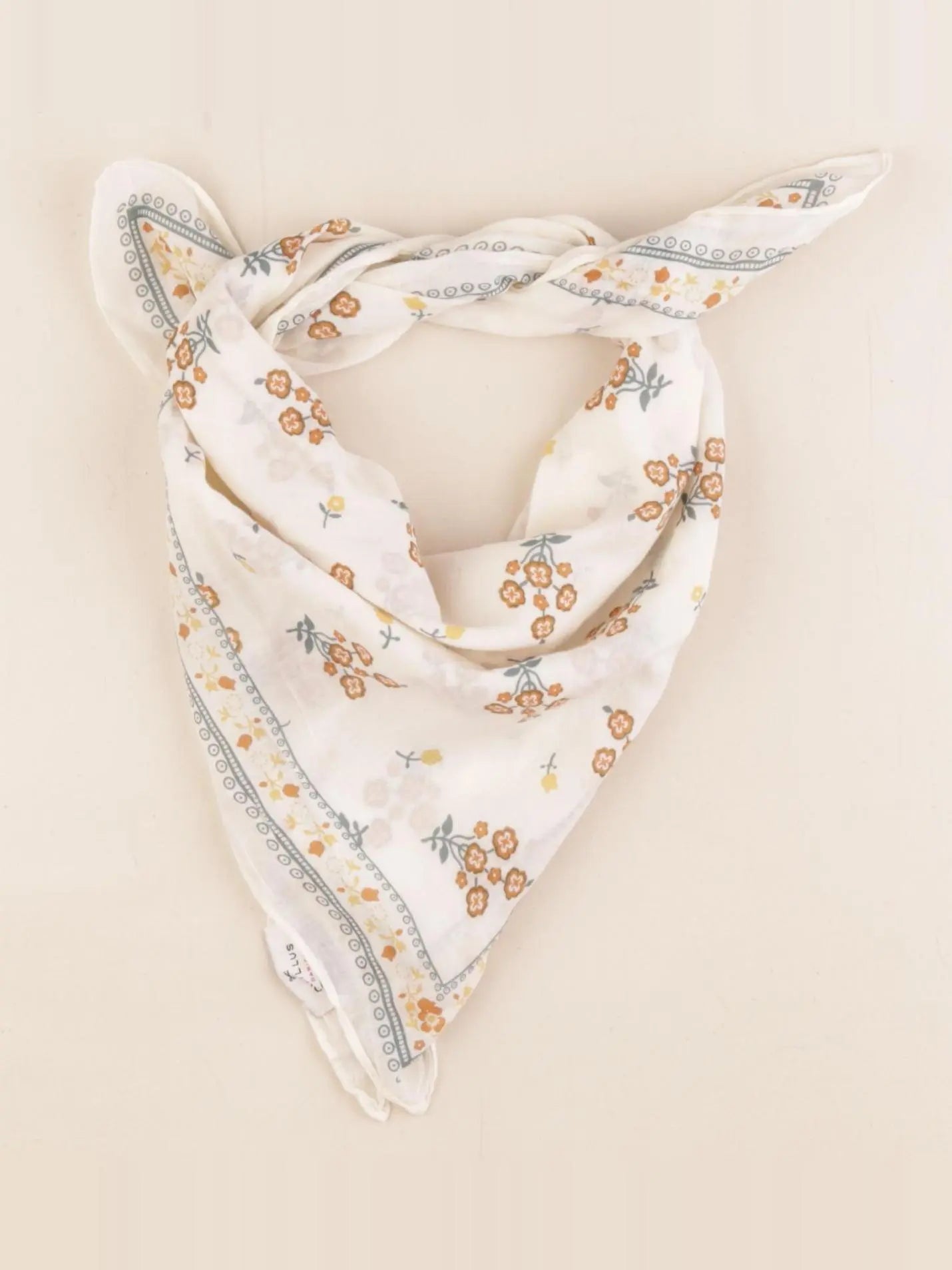 Cyrillus - foulard beige - 6 ans