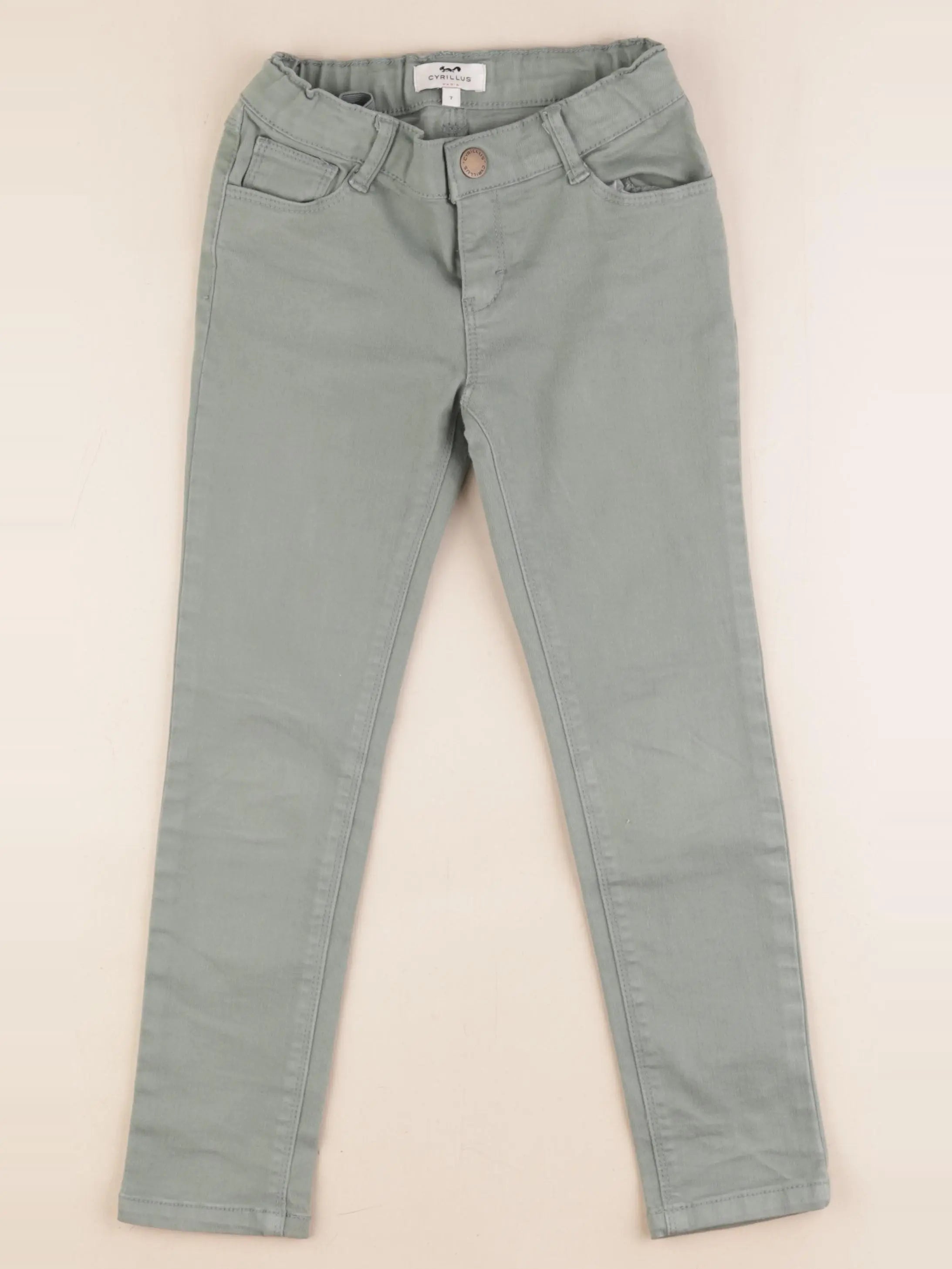 Cyrillus - jean vert - 7 ans
