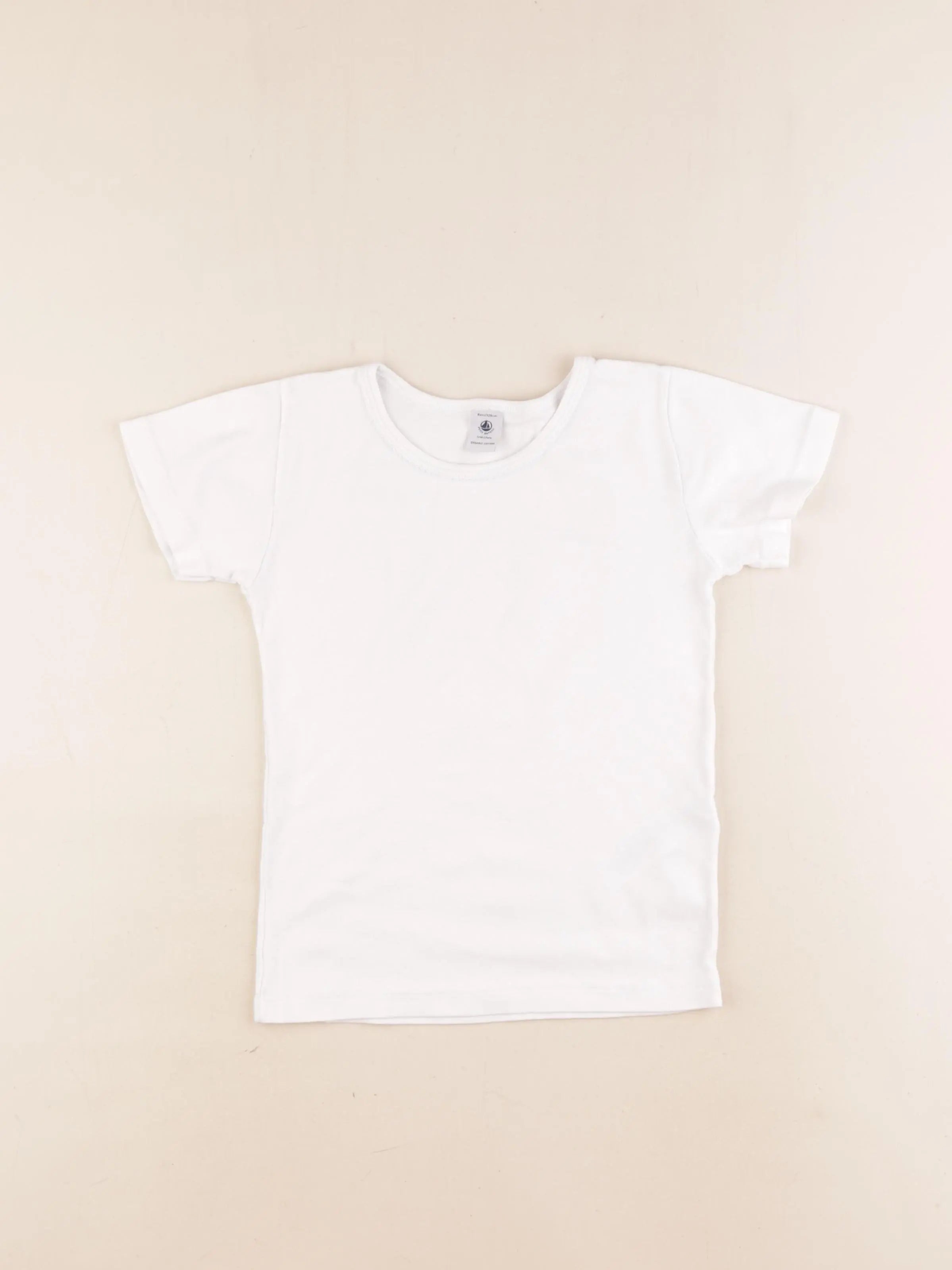 Petit Bateau - maillot de corps blanc - 8 ans