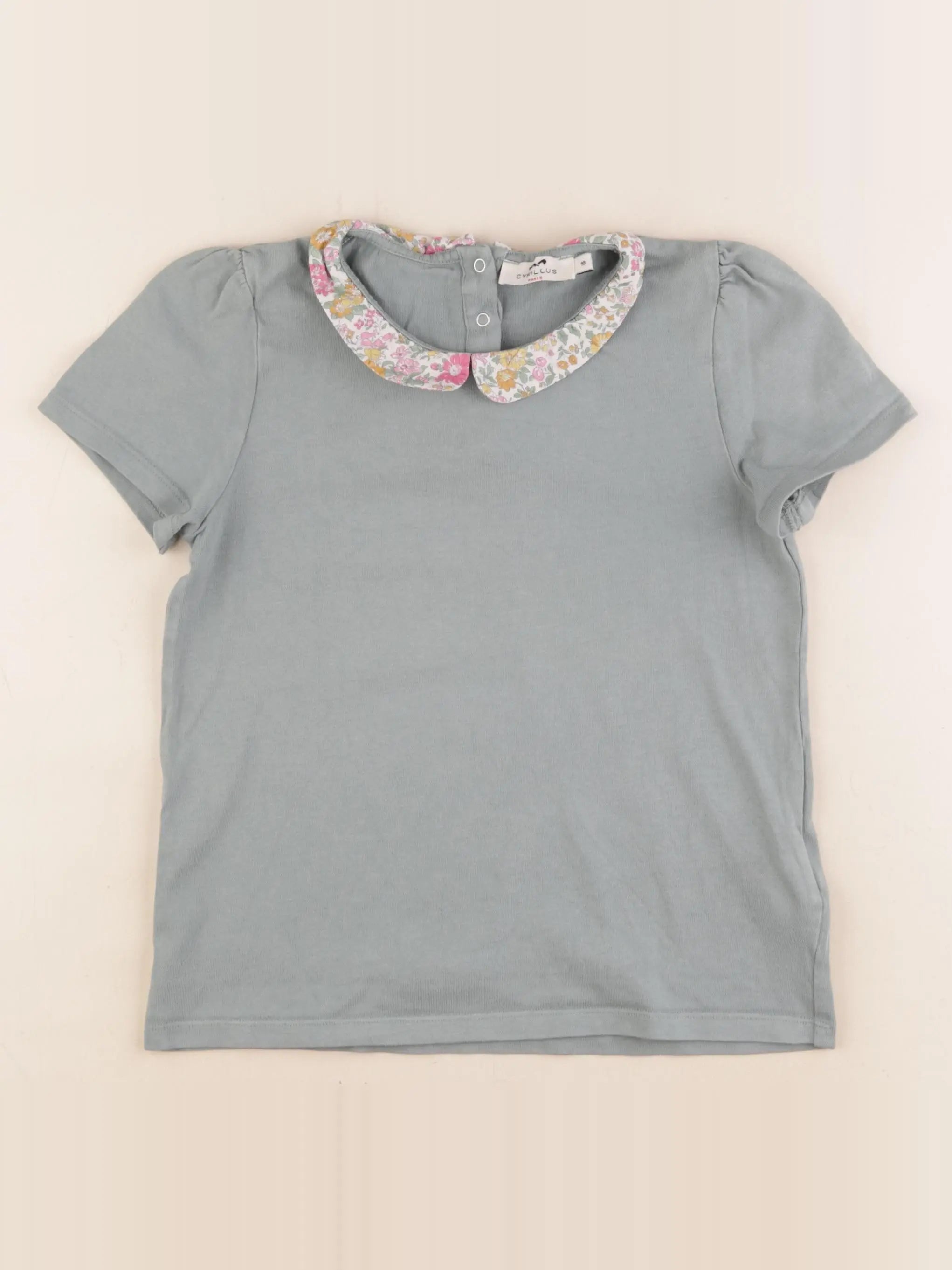 Cyrillus - tee-shirt vert - 10 ans