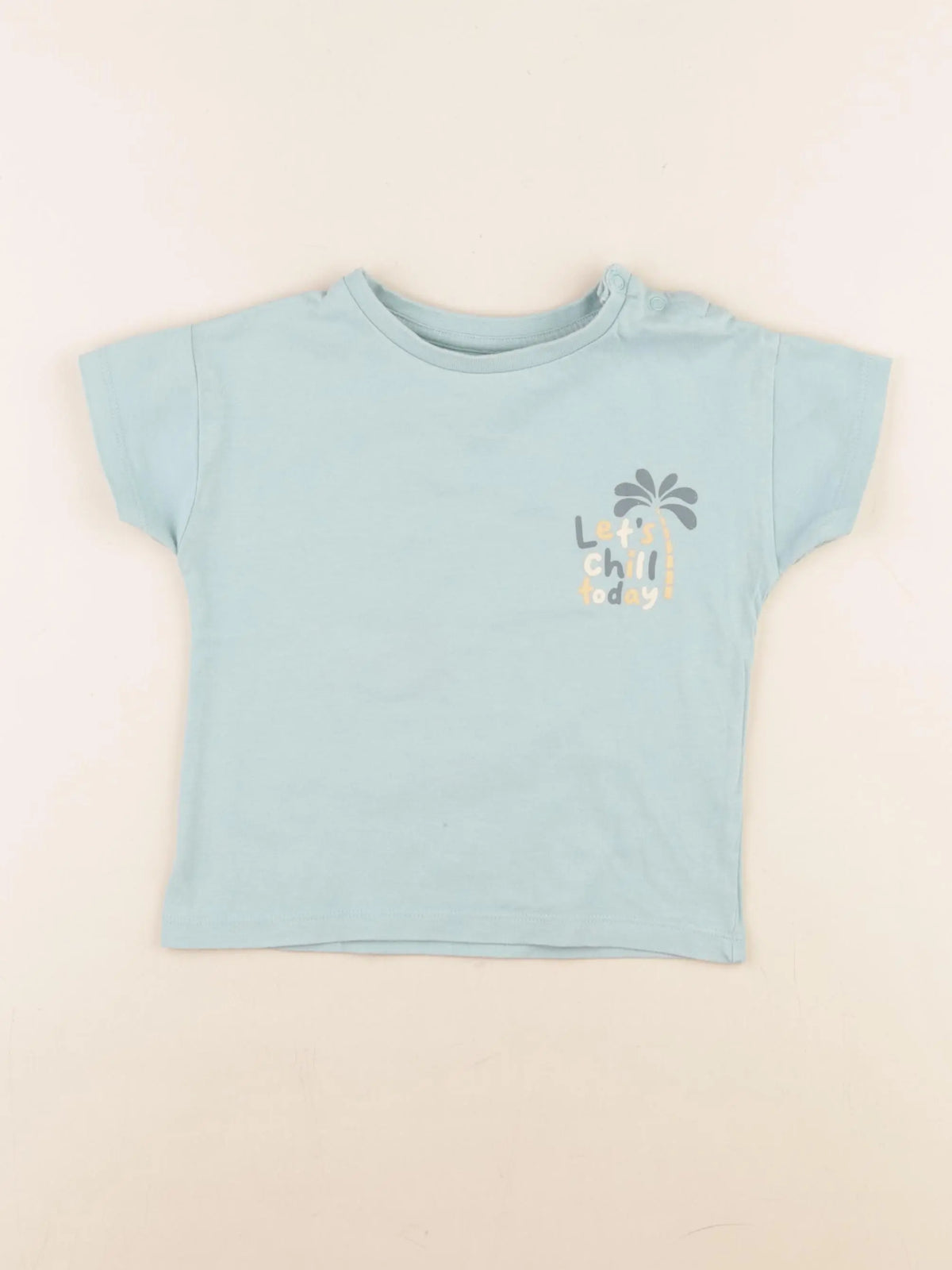 Vertbaudet - tee-shirt vert - 3 ans