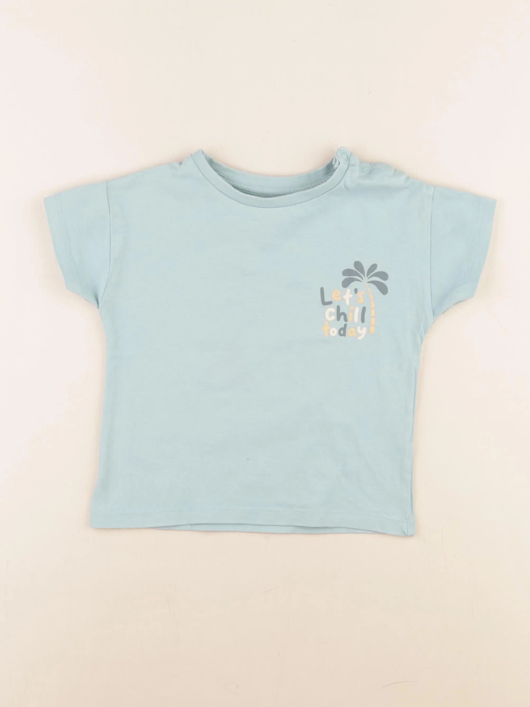 Vertbaudet - tee-shirt vert - 3 ans