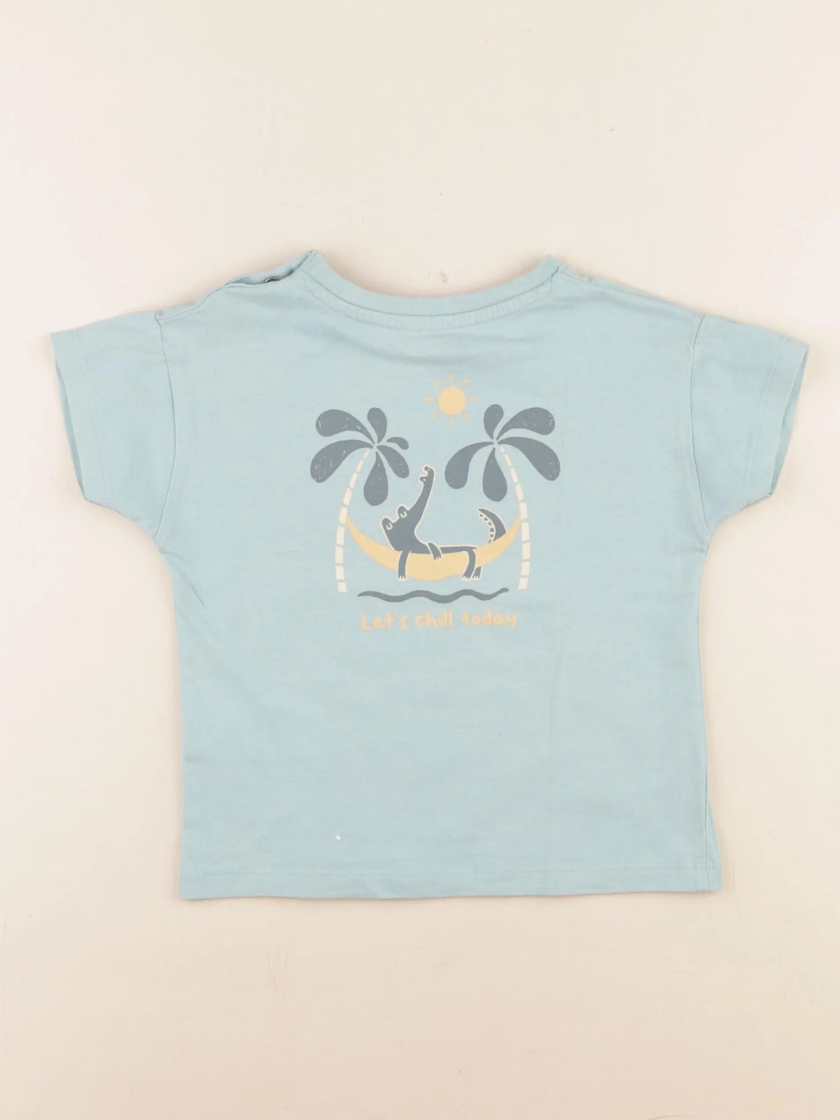 Vertbaudet - tee-shirt vert - 3 ans