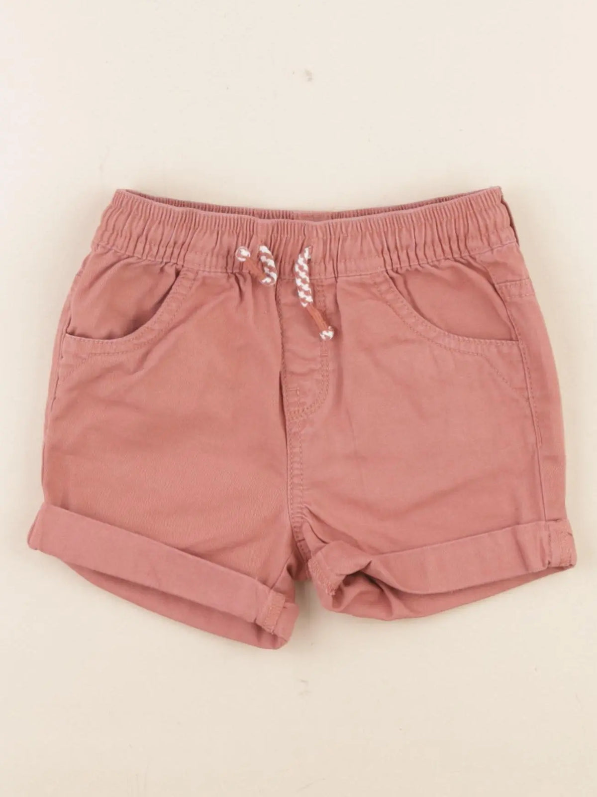 Vertbaudet - short marron - 24 mois
