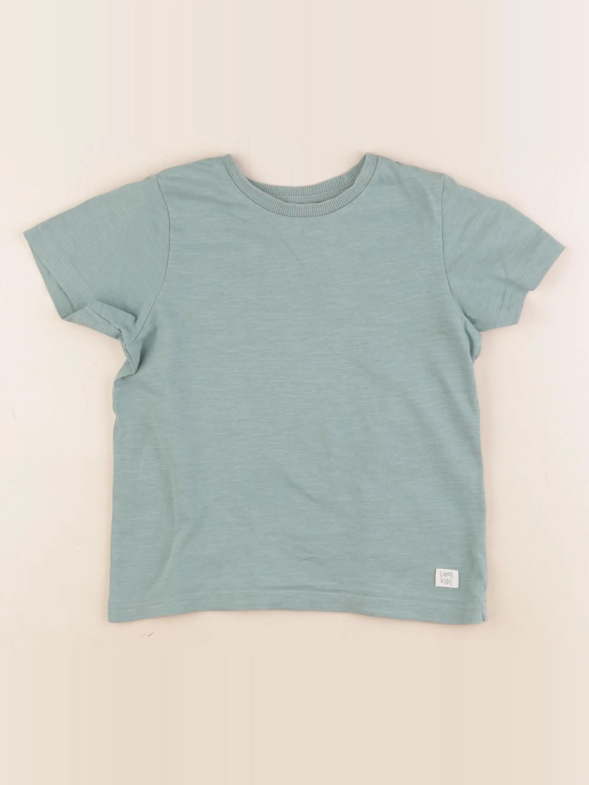 Vertbaudet - tee-shirt vert - 5 ans