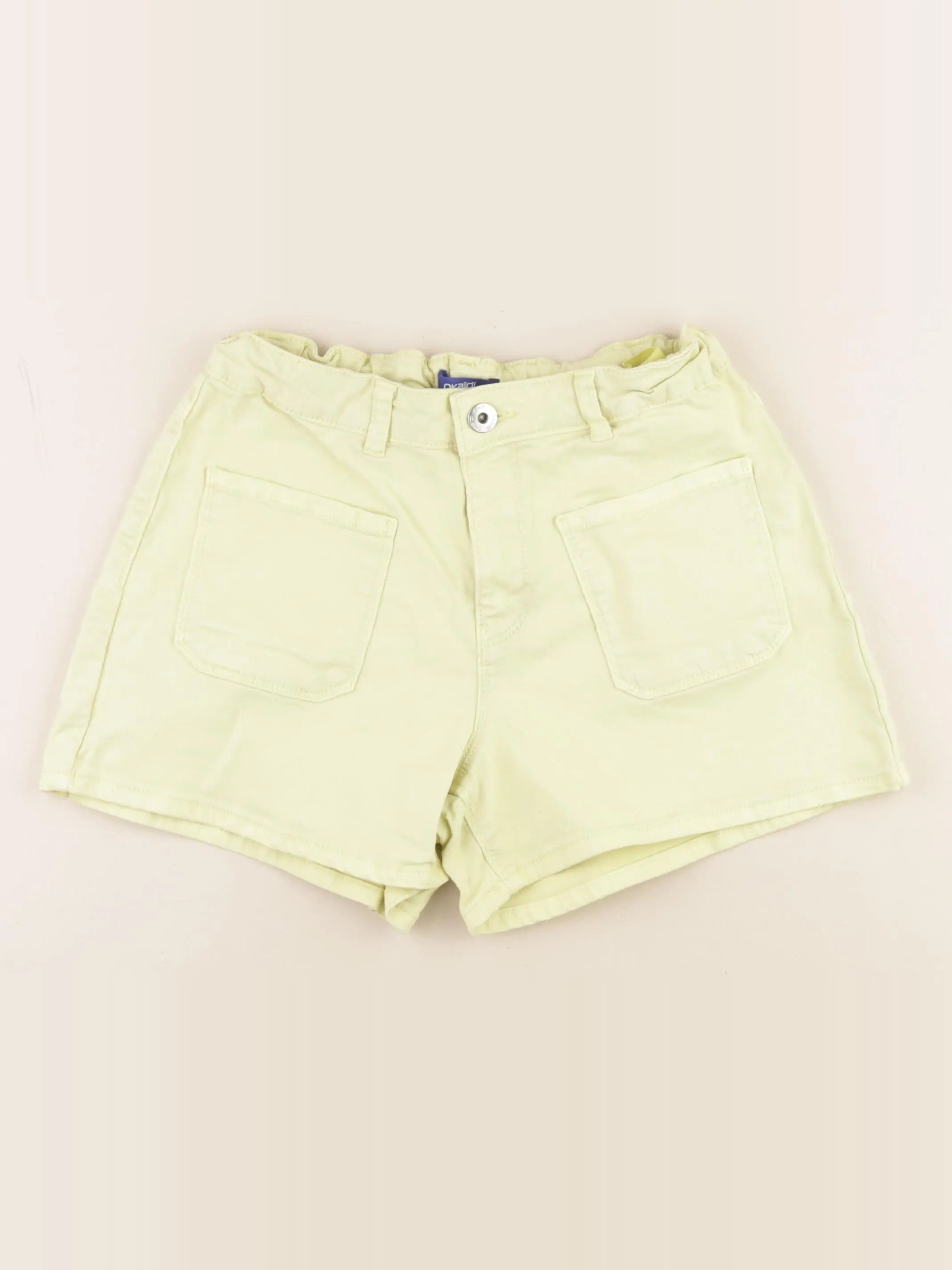 Okaidi - short jaune - 12 ans