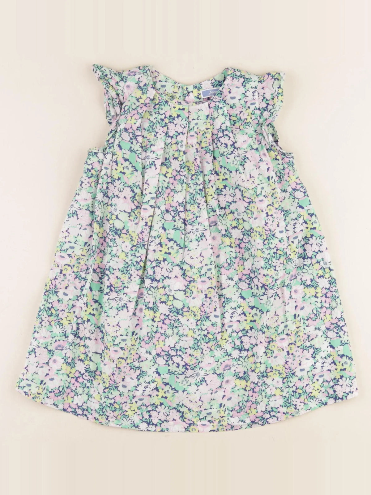 Jacadi - robe liberty multicolore - 36 mois