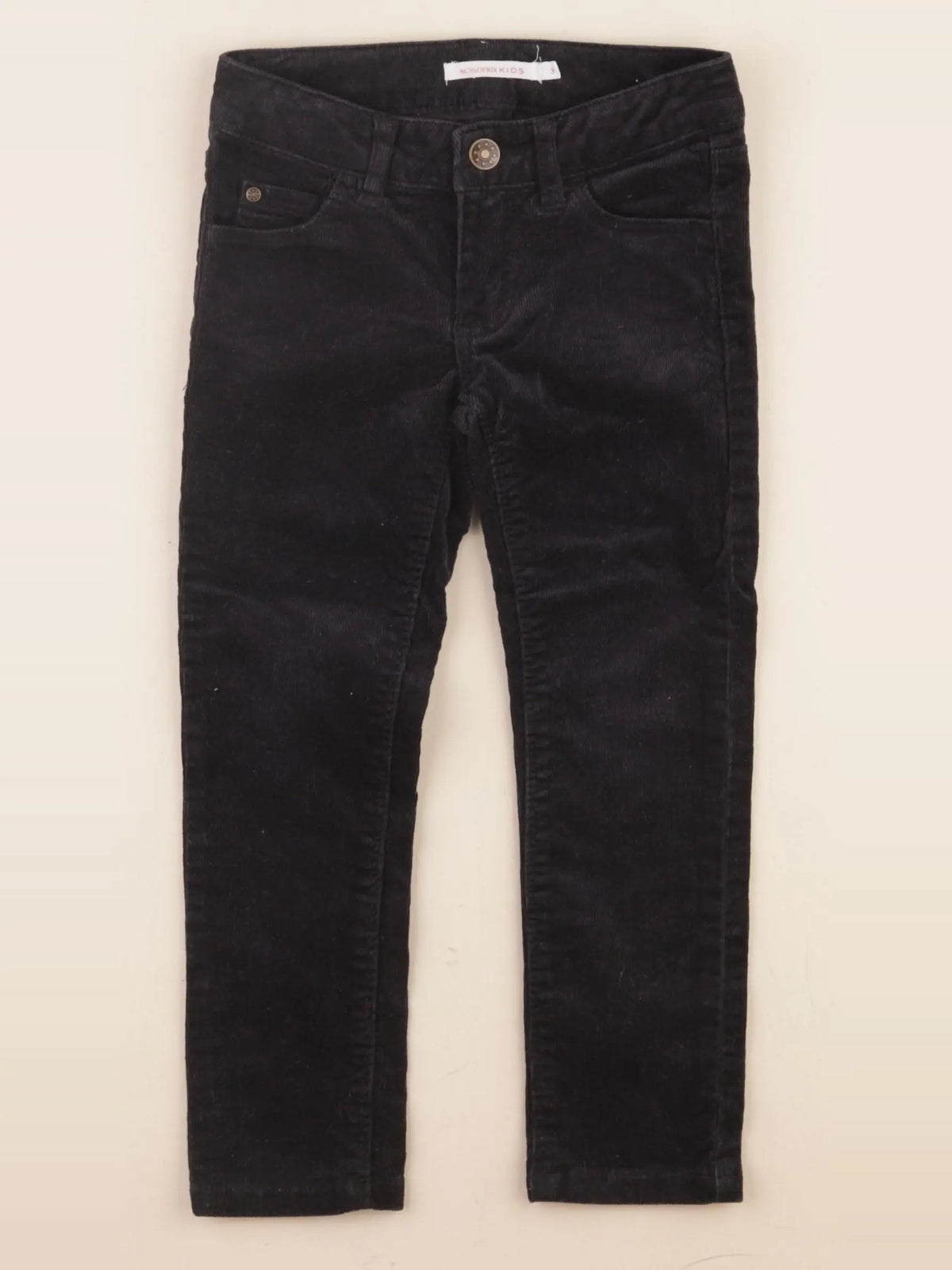 Monoprix - pantalon noir - 3 ans