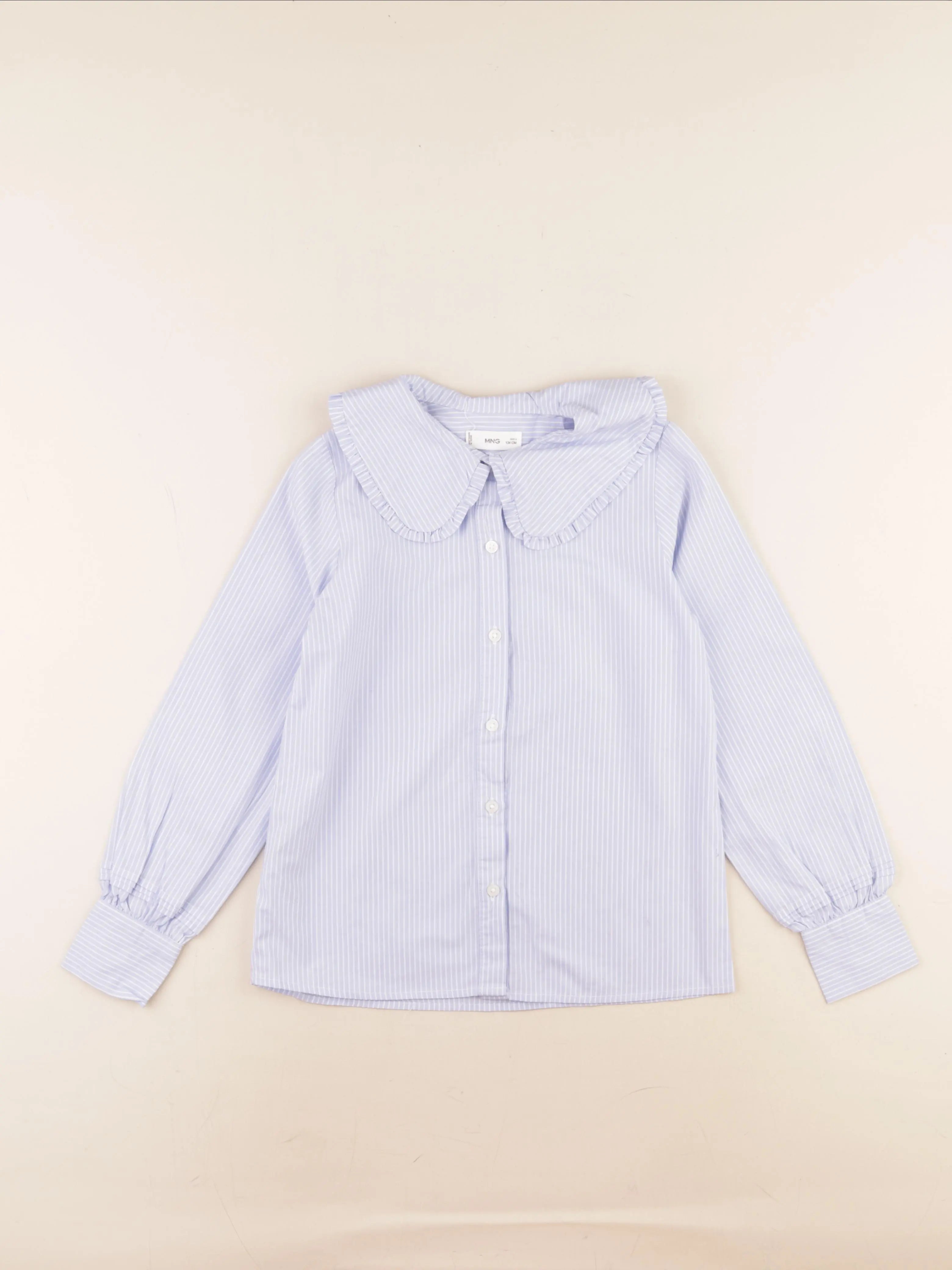 Mango - blouse bleu - 9 ans