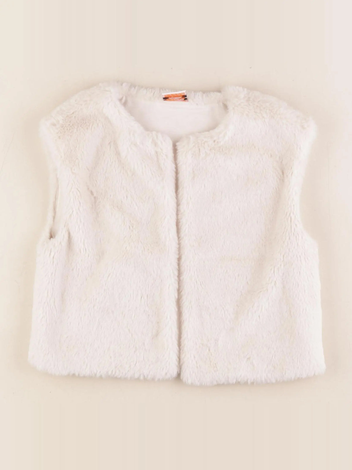 Tape à l'oeil - gilet beige - 4 ans