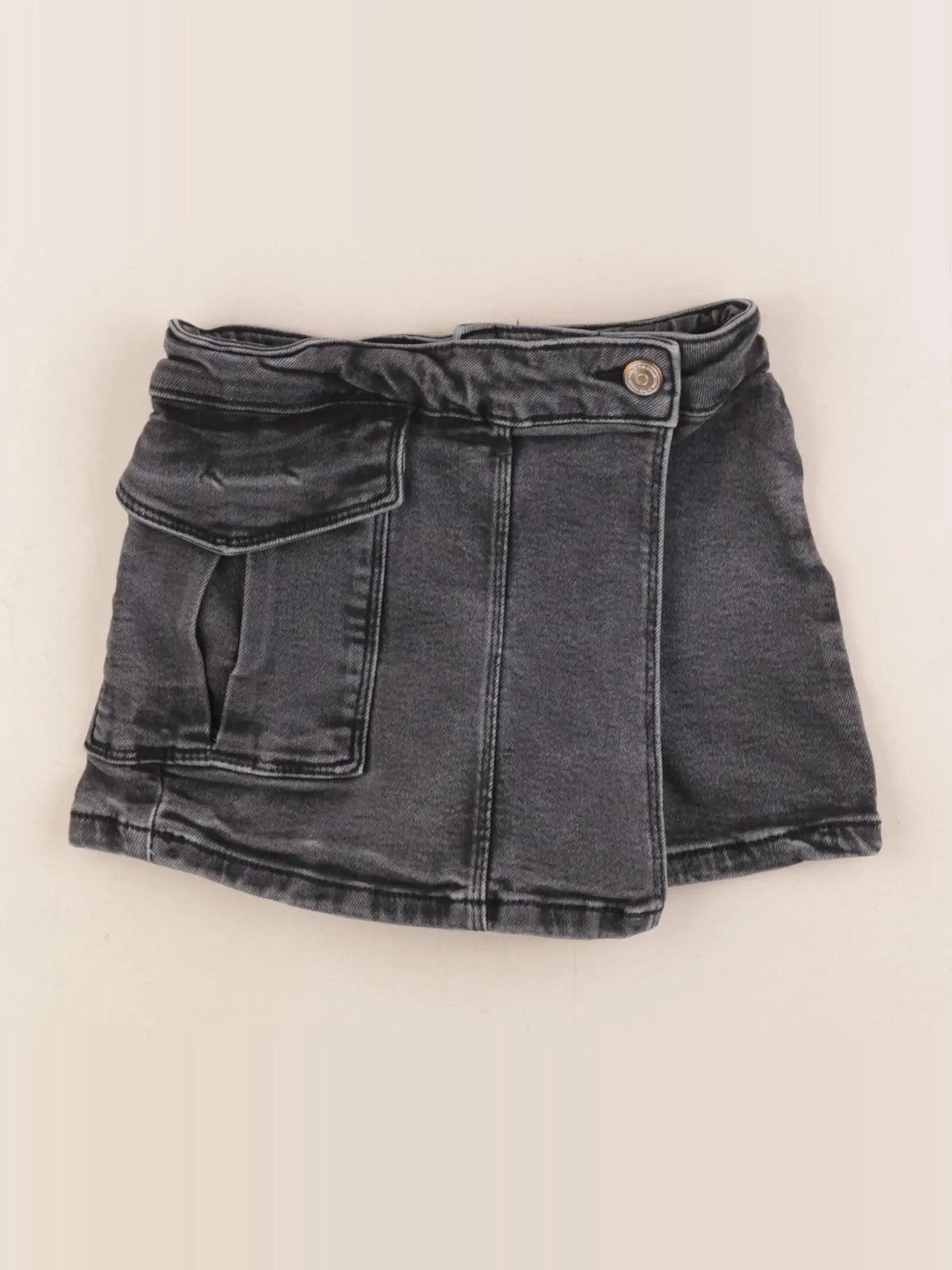 Tape à l'oeil - jupe short gris - 4 ans