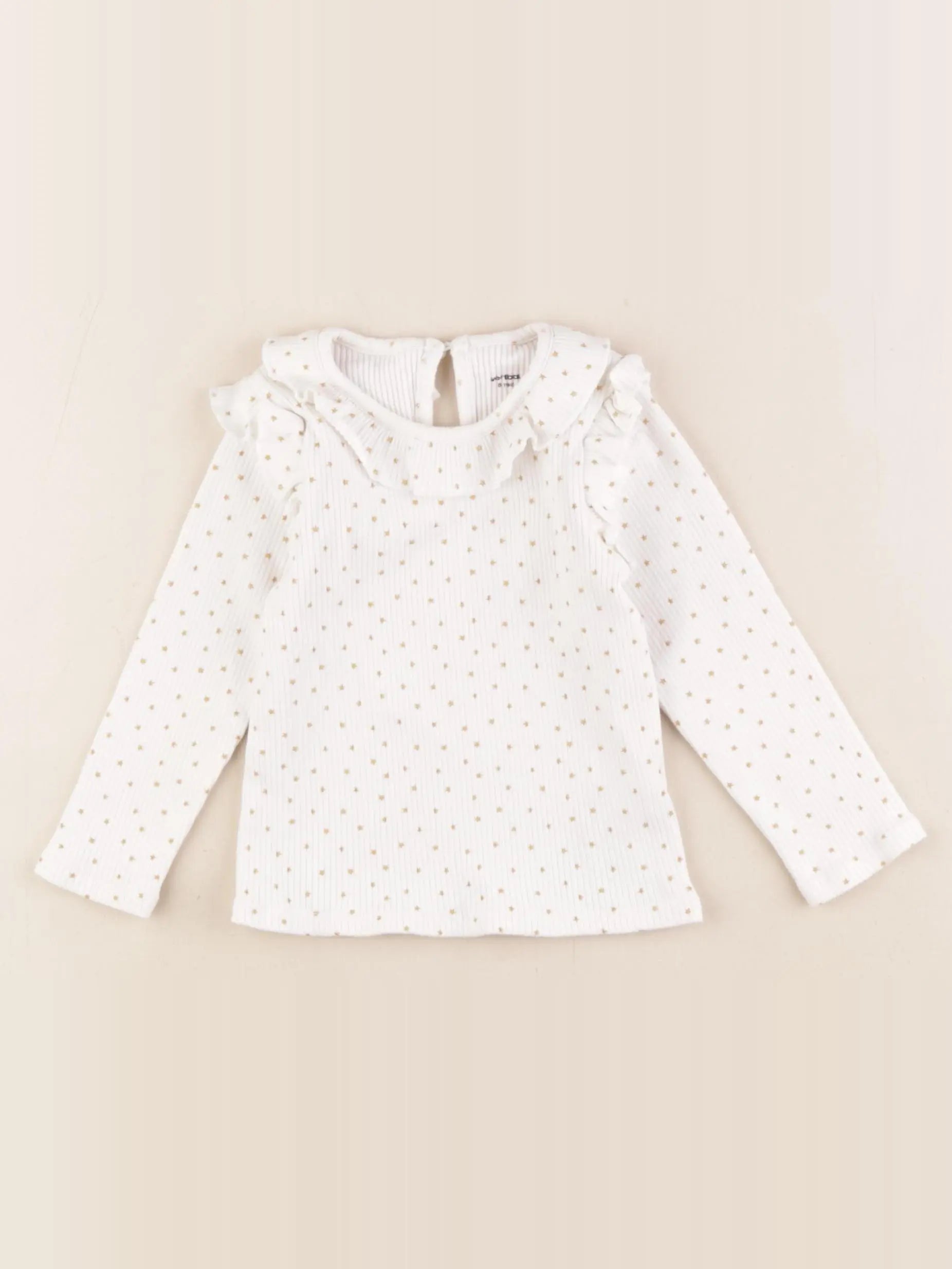 Vertbaudet - tee-shirt blanc - 18 mois
