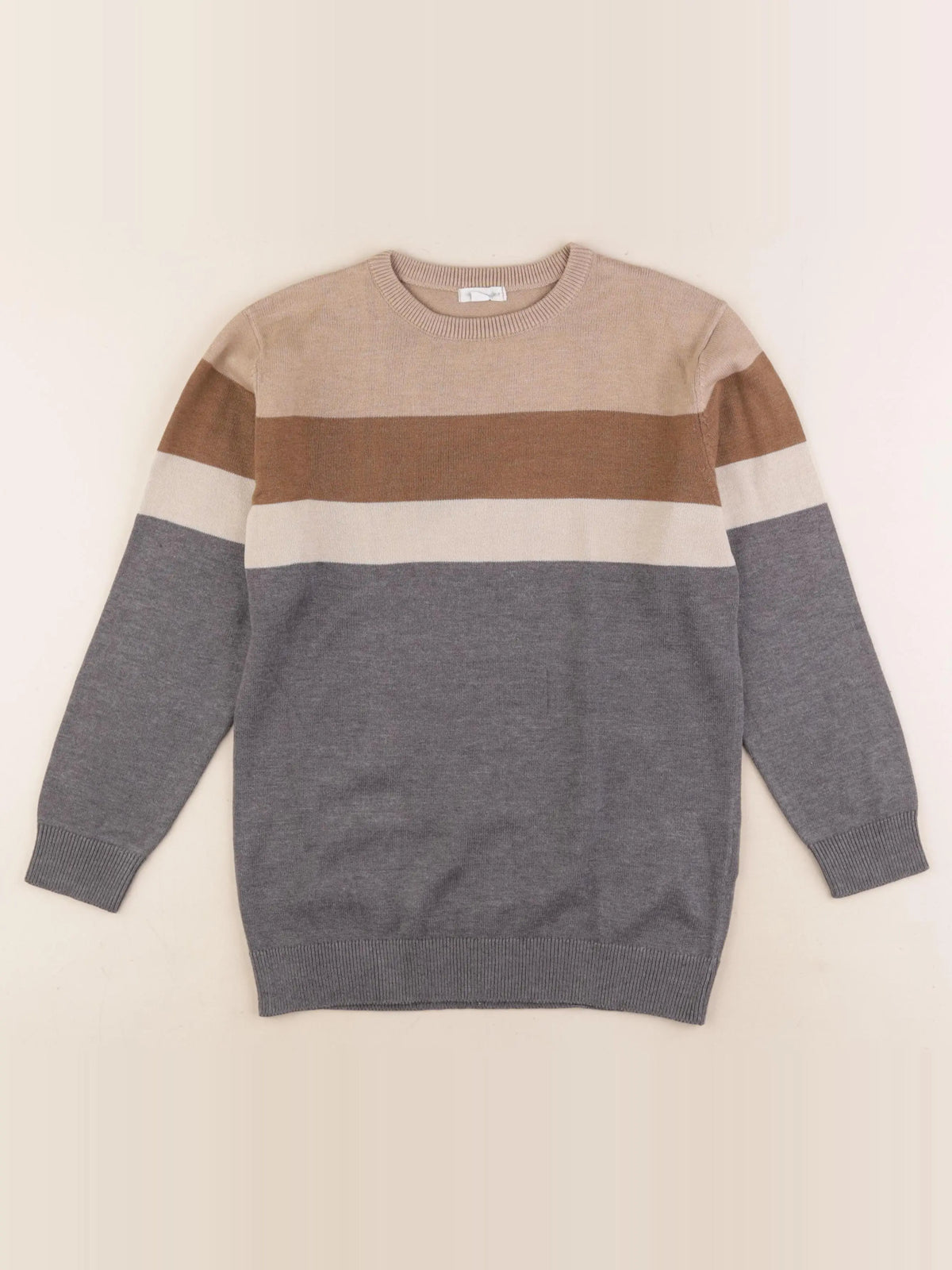 Vertbaudet - pull multicolore - 10 ans