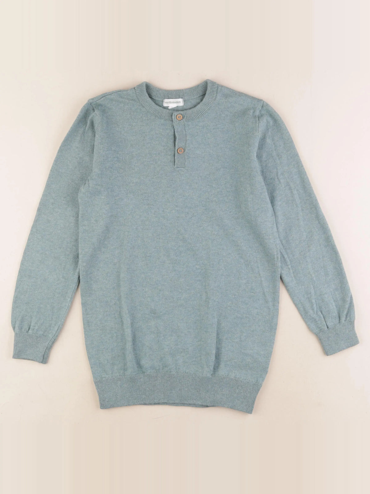Vertbaudet - pull bleu - 10 ans