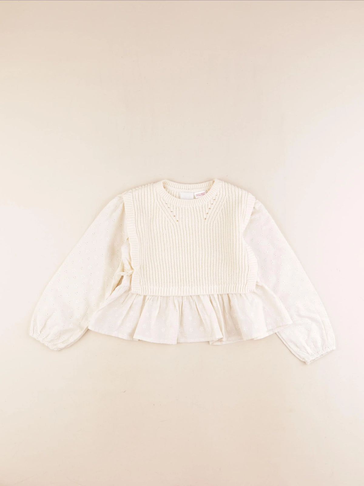 Zara - blouse beige - 5 ans
