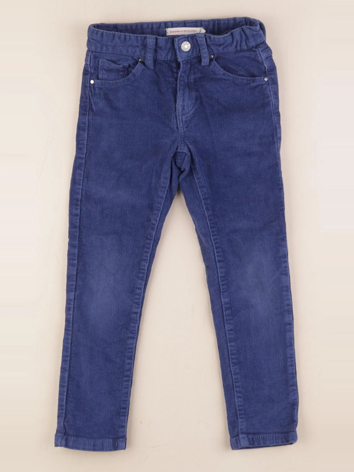 Monoprix - pantalon bleu - 5 ans