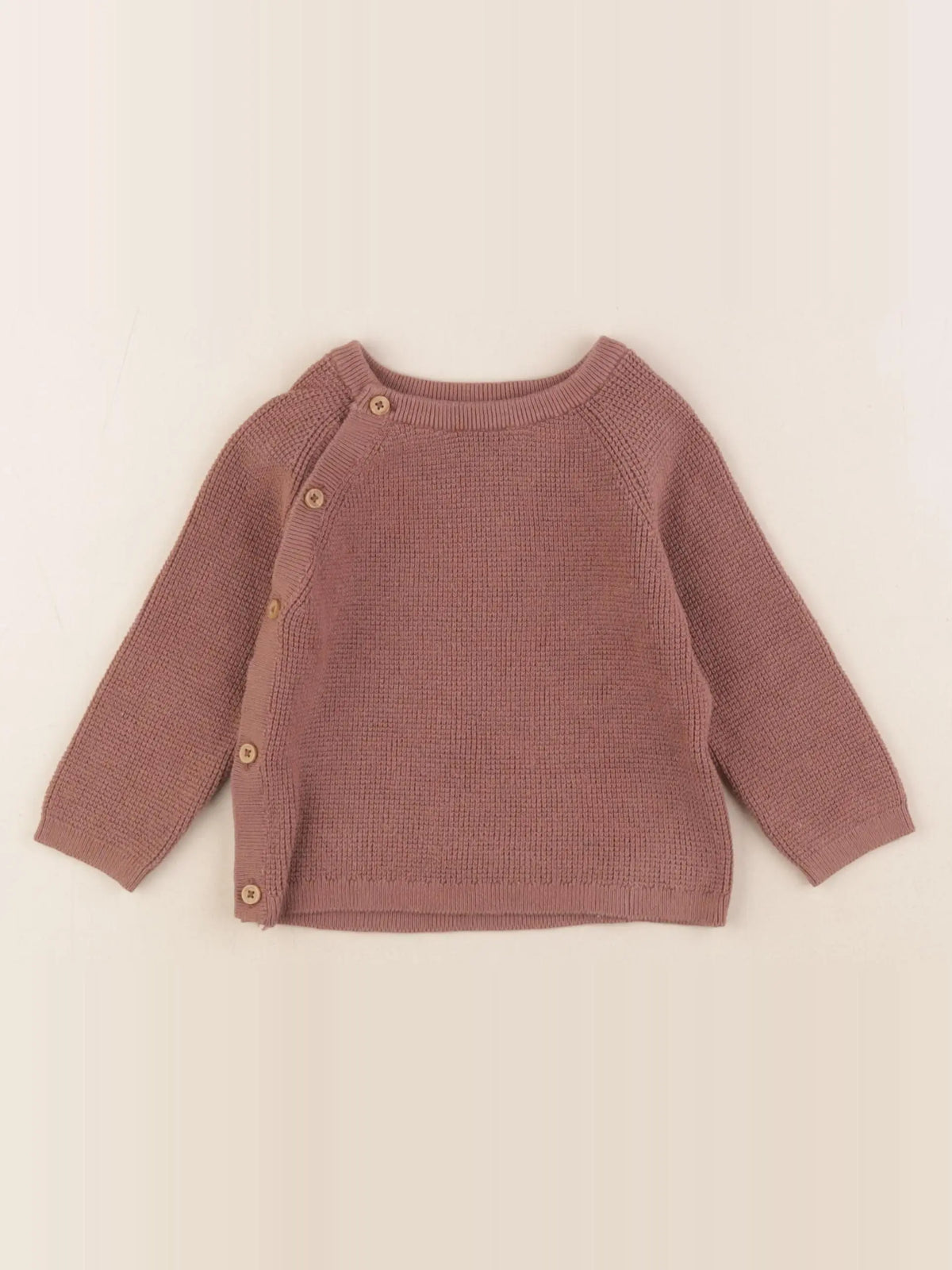 Vertbaudet - pull marron - 18 mois
