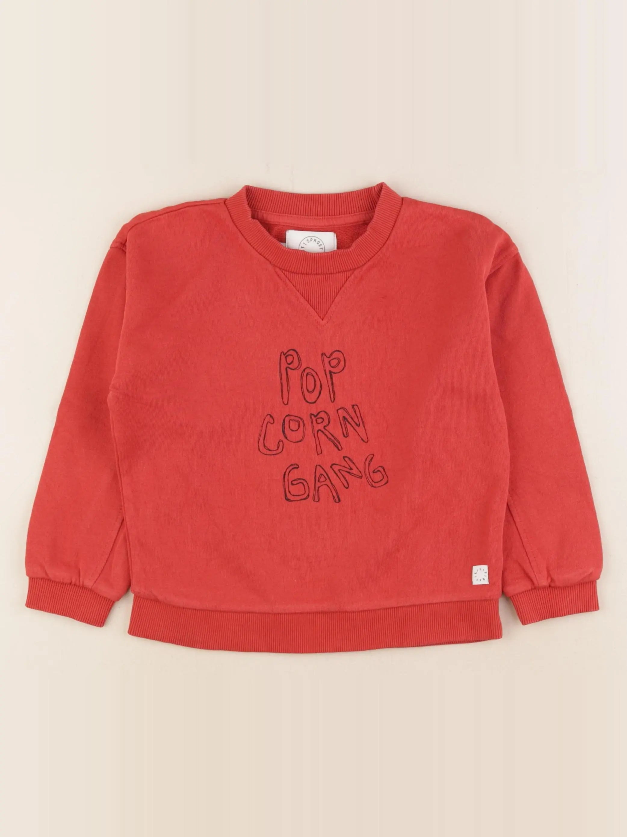 Sproet & Sprout - sweat rouge - 3/4 ans