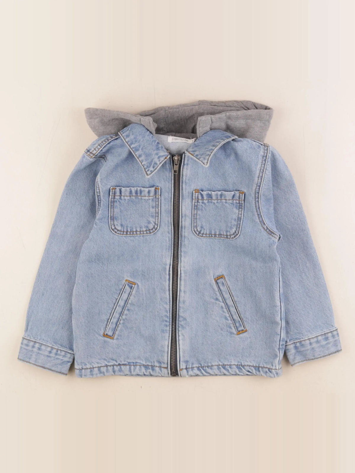 Storytelling - veste bleu - 4 ans